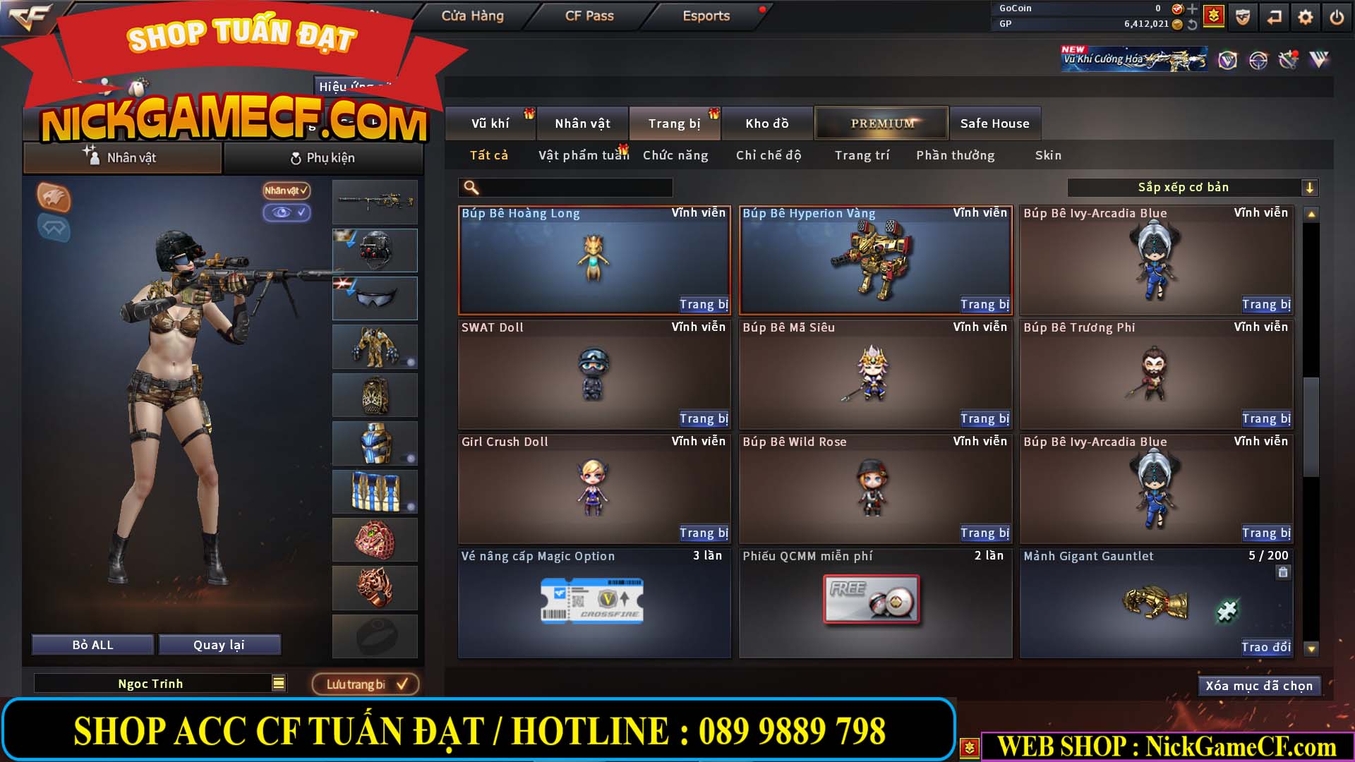 MÃ CF13978 - GIÁ : 2799K - CHIẾN C4 CHUẨN DF/CSC  - 21 VIP - VIP4