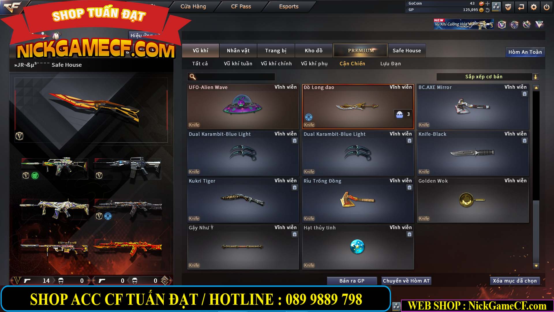 MÃ CF14000 - GIÁ : 3150K - C4 - ZOM SIÊU XINH - VIP4