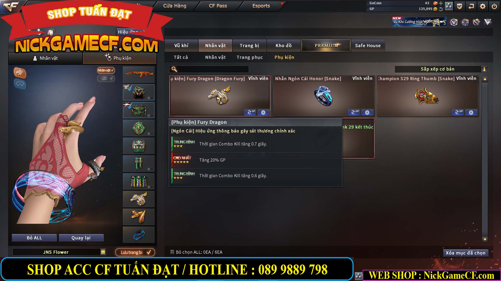 MÃ CF14000 - GIÁ : 3150K - C4 - ZOM SIÊU XINH - VIP4