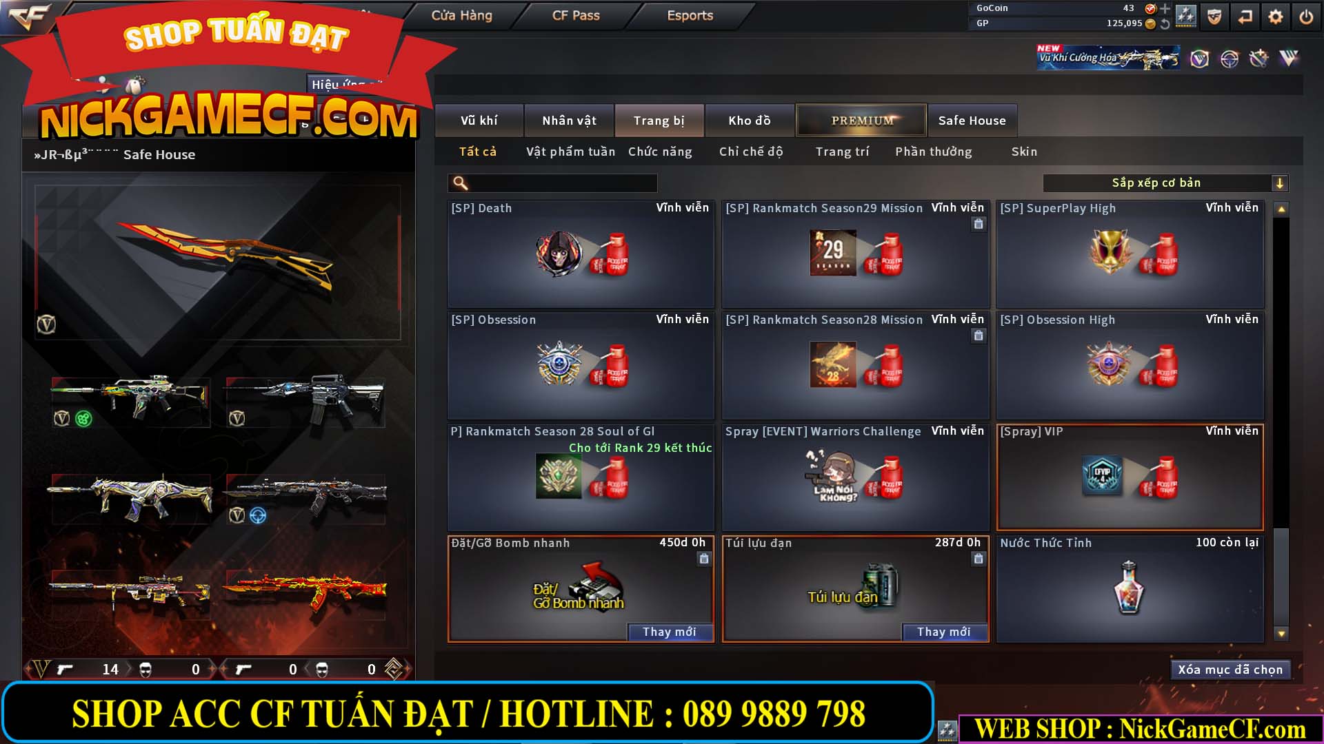 MÃ CF14000 - GIÁ : 3150K - C4 - ZOM SIÊU XINH - VIP4