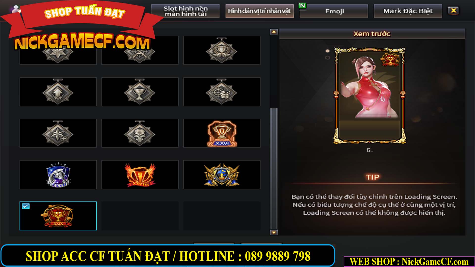 MÃ CF14000 - GIÁ : 3150K - C4 - ZOM SIÊU XINH - VIP4
