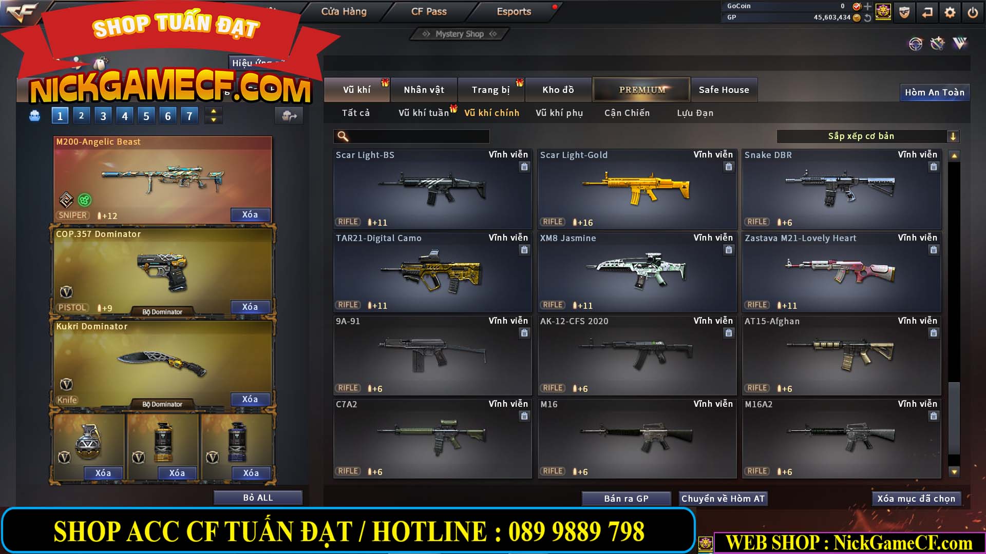 MÃ CF14021 - GIÁ : 5999K - CHIẾN C4 SIÊU XINH - 41 VIP - VIP6