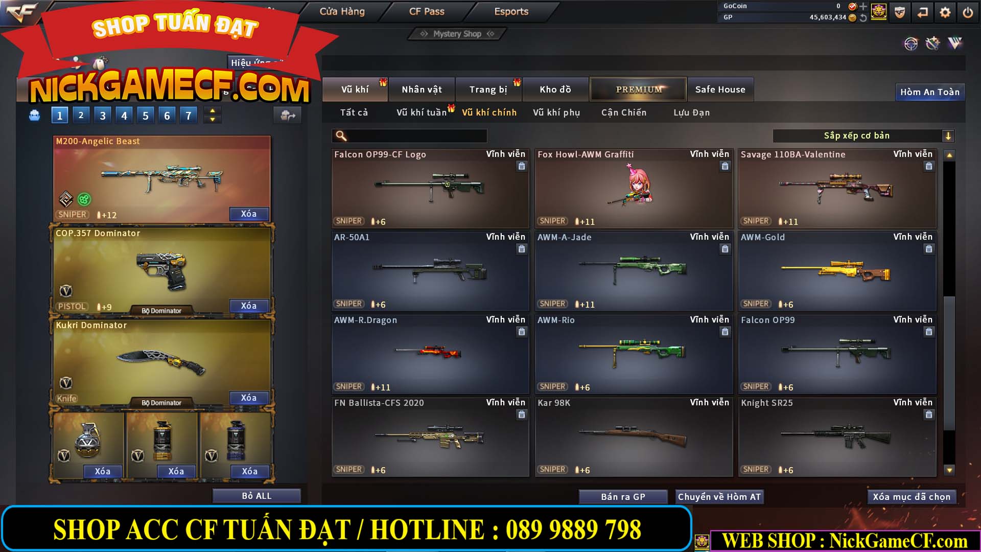 MÃ CF14021 - GIÁ : 5999K - CHIẾN C4 SIÊU XINH - 41 VIP - VIP6