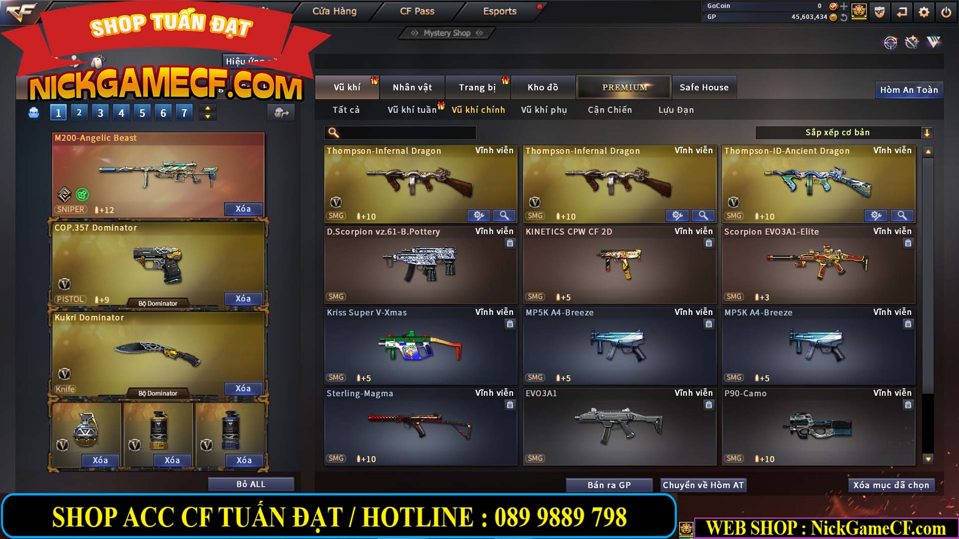MÃ CF14021 - GIÁ : 5999K - CHIẾN C4 SIÊU XINH - 41 VIP - VIP6