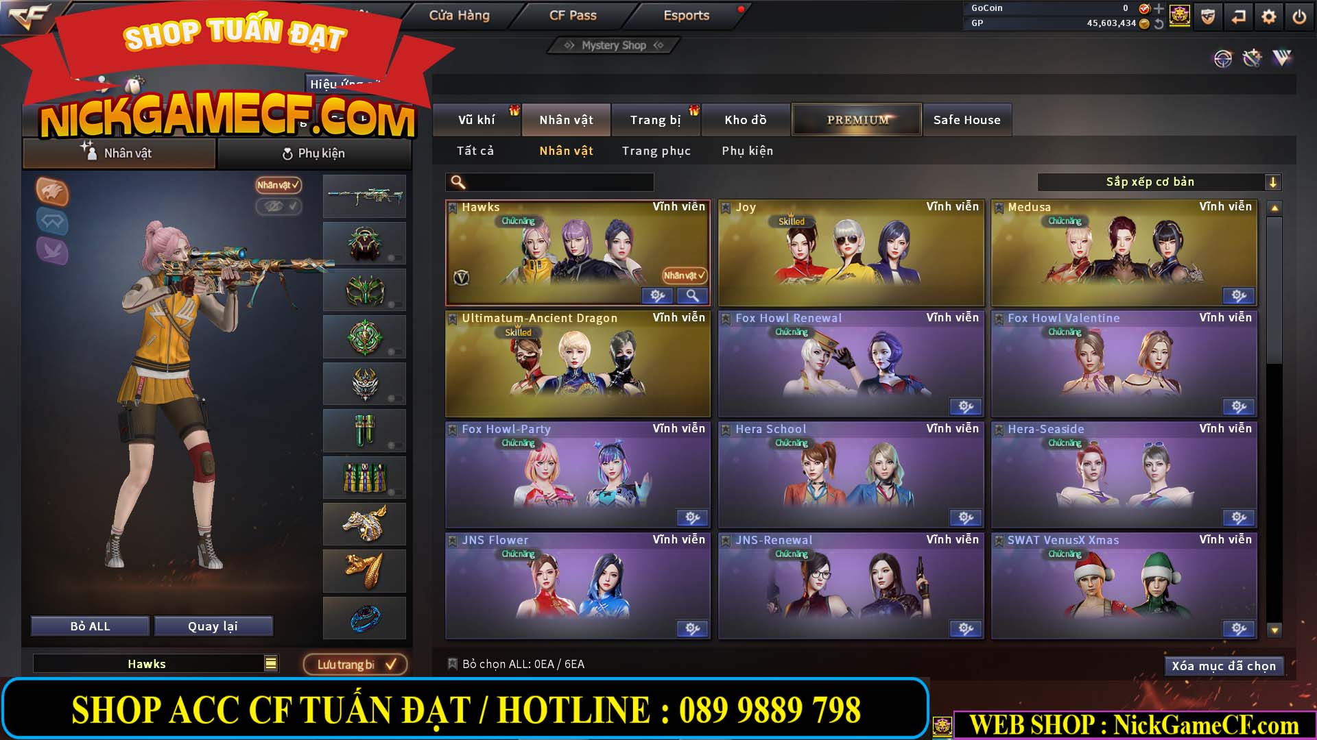 MÃ CF14021 - GIÁ : 5999K - CHIẾN C4 SIÊU XINH - 41 VIP - VIP6