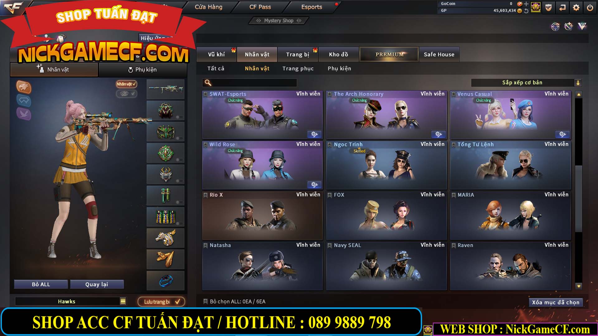 MÃ CF14021 - GIÁ : 5999K - CHIẾN C4 SIÊU XINH - 41 VIP - VIP6