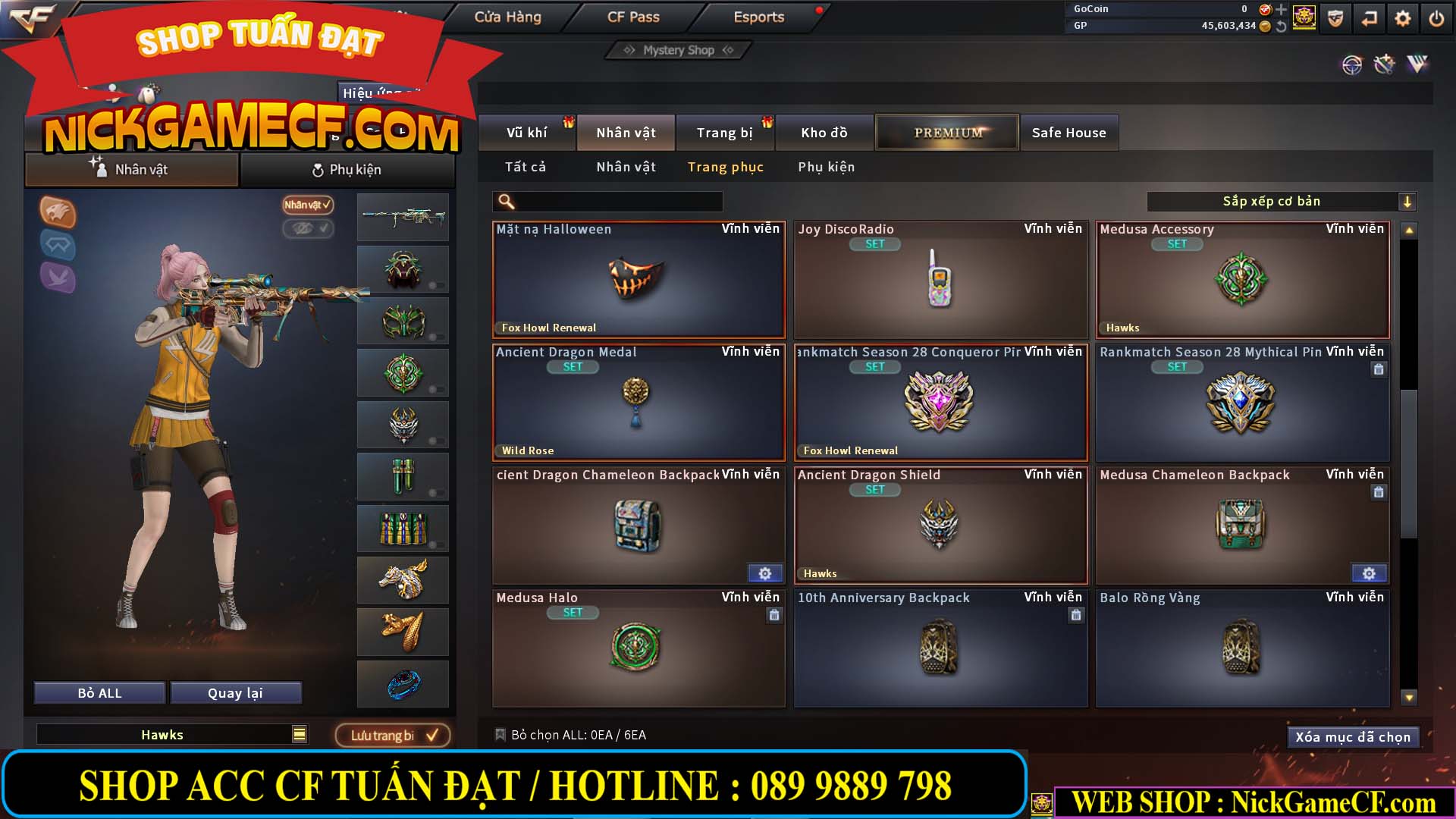 MÃ CF14021 - GIÁ : 5999K - CHIẾN C4 SIÊU XINH - 41 VIP - VIP6