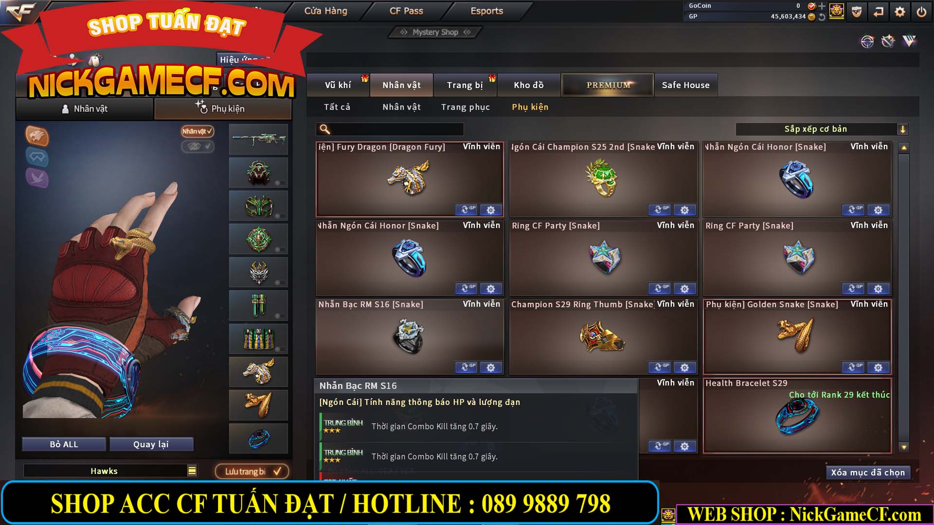 MÃ CF14021 - GIÁ : 5999K - CHIẾN C4 SIÊU XINH - 41 VIP - VIP6