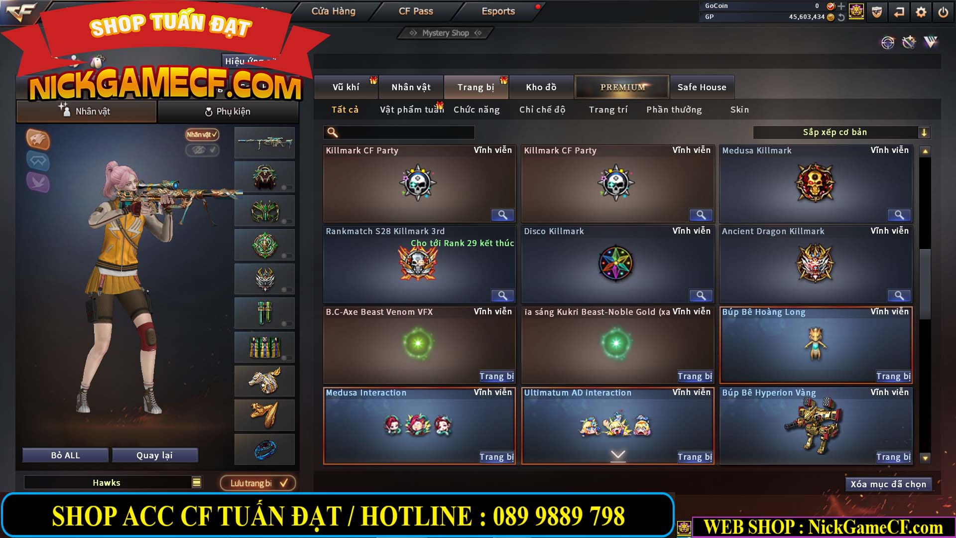MÃ CF14021 - GIÁ : 5999K - CHIẾN C4 SIÊU XINH - 41 VIP - VIP6