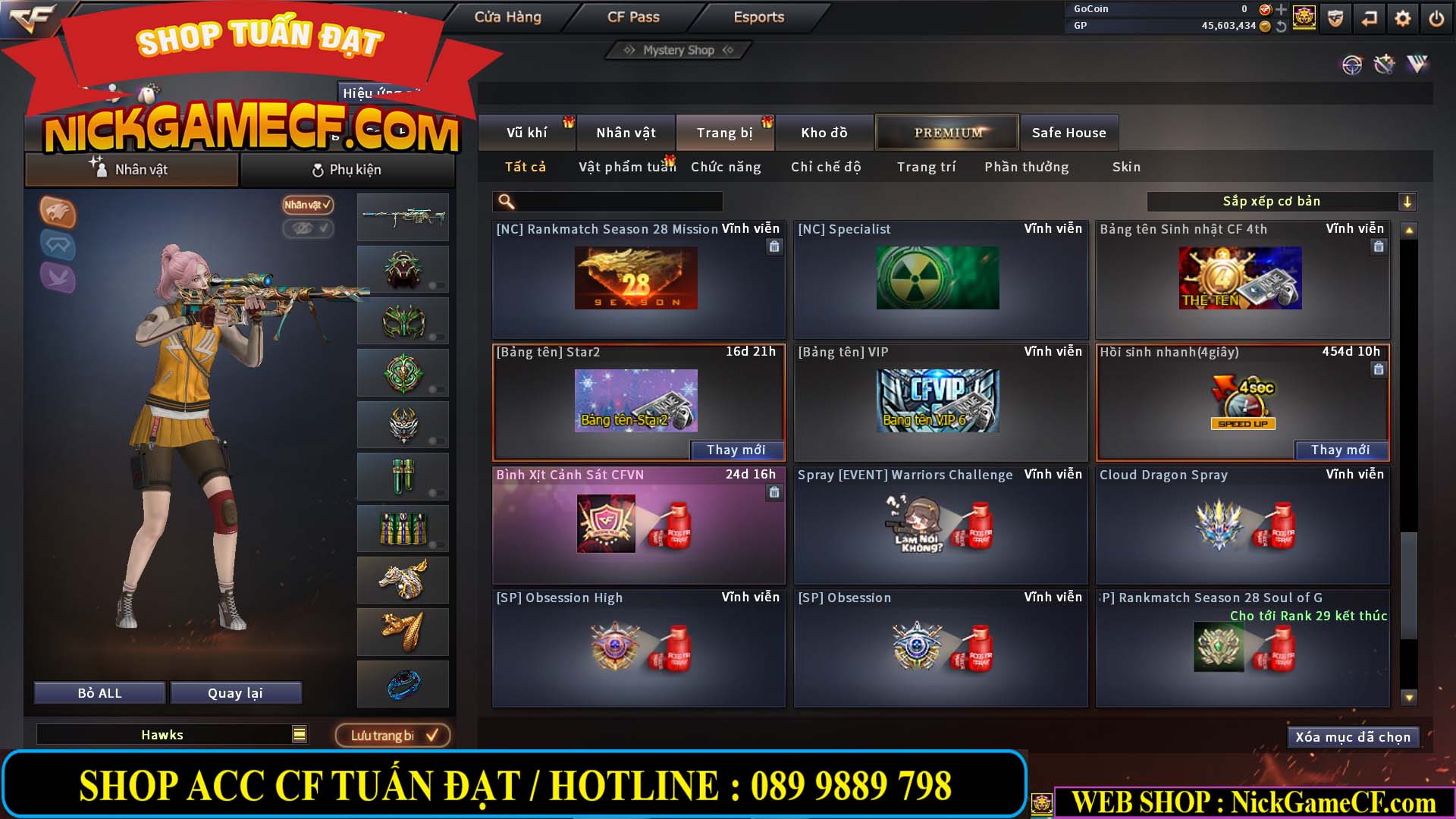 MÃ CF14021 - GIÁ : 5999K - CHIẾN C4 SIÊU XINH - 41 VIP - VIP6
