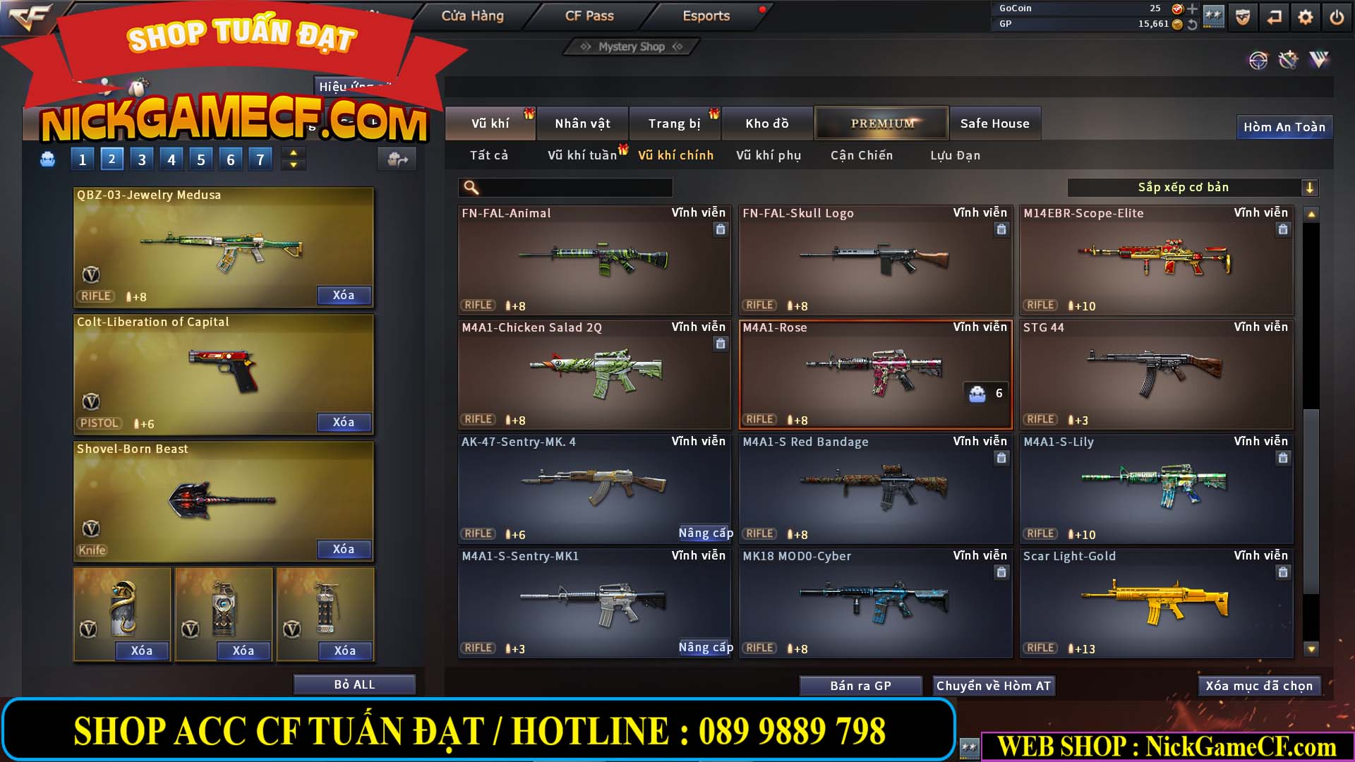 MÃ CF14074 - GIÁ : 2750K - PHÔI ZOM ĐẸP - C4 - 18 VIP - VIP6