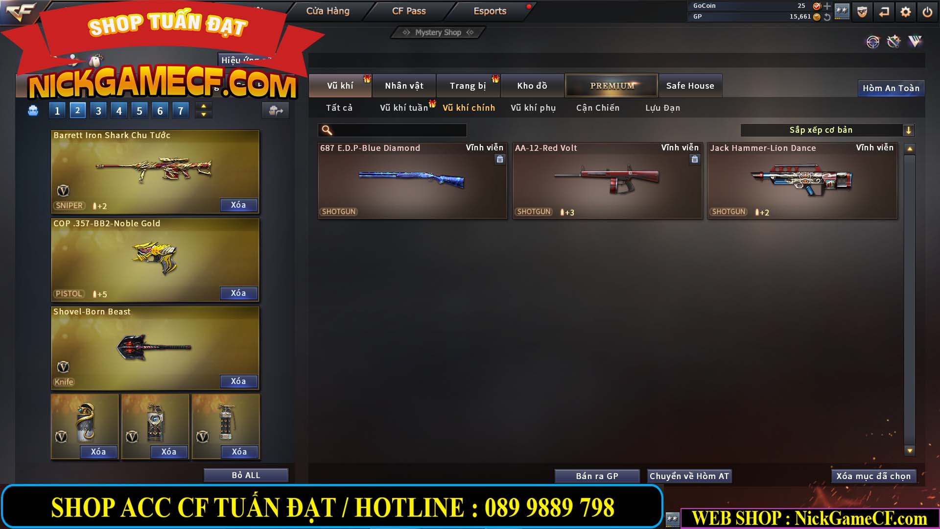 MÃ CF14074 - GIÁ : 2750K - PHÔI ZOM ĐẸP - C4 - 18 VIP - VIP6