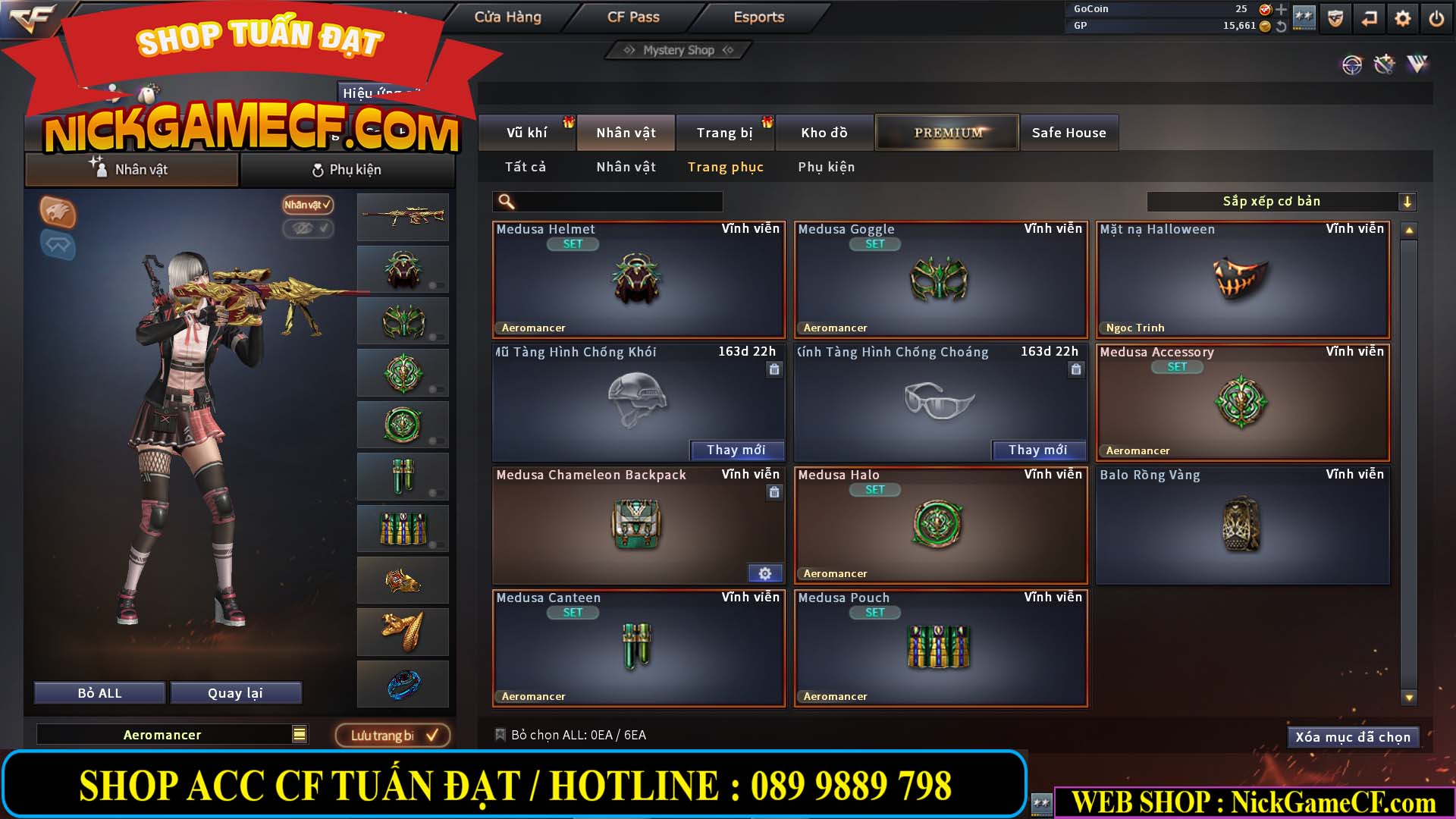 MÃ CF14074 - GIÁ : 2750K - PHÔI ZOM ĐẸP - C4 - 18 VIP - VIP6