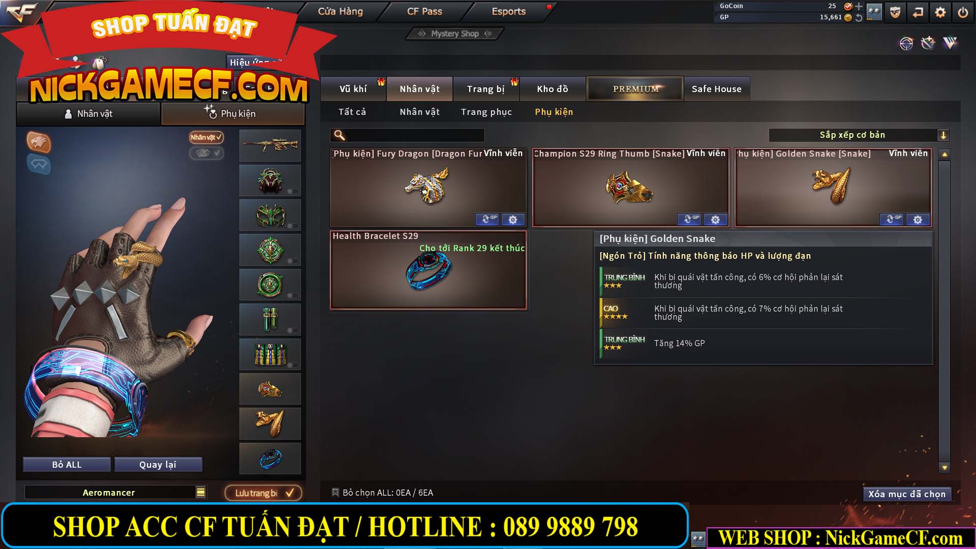 MÃ CF14074 - GIÁ : 2750K - PHÔI ZOM ĐẸP - C4 - 18 VIP - VIP6