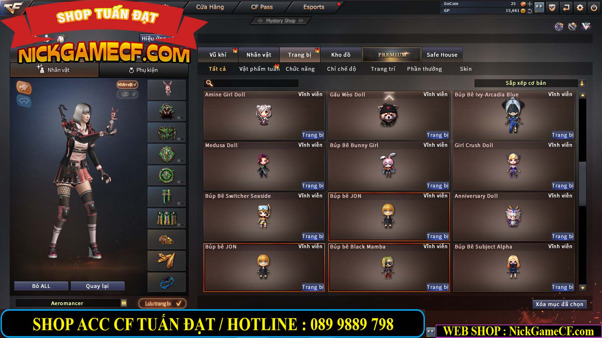 MÃ CF14074 - GIÁ : 2750K - PHÔI ZOM ĐẸP - C4 - 18 VIP - VIP6