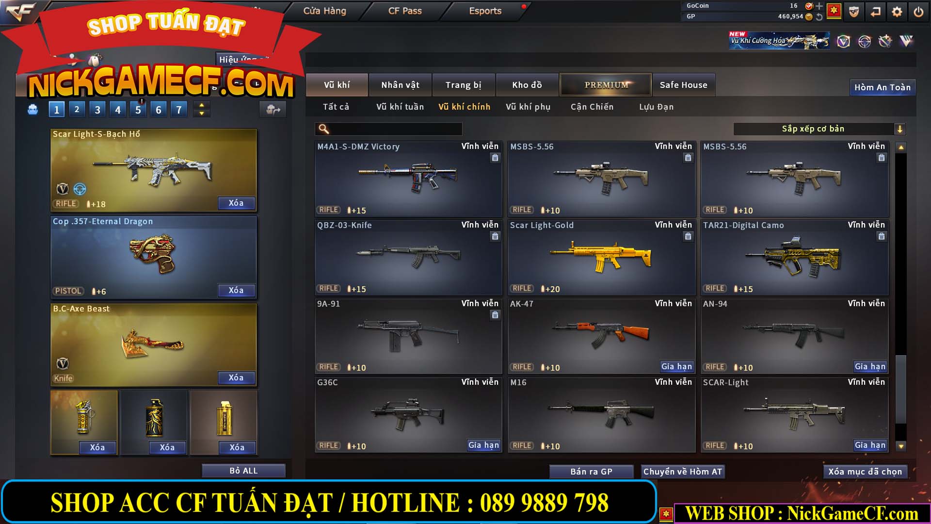 MÃ CF14080 - GIÁ : 3M8 - TANK - AI MODE - ZOM THỦ - 32 VIP + 500 GO LÊN VIP4