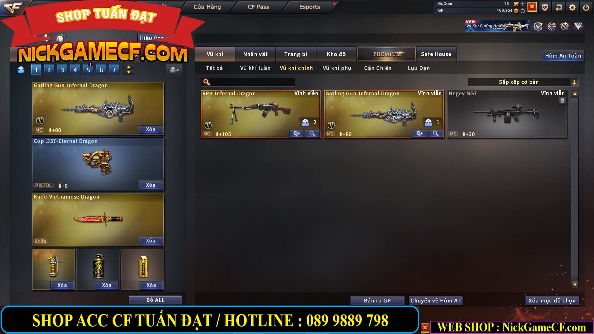 MÃ CF14080 - GIÁ : 3M8 - TANK - AI MODE - ZOM THỦ - 32 VIP + 500 GO LÊN VIP4