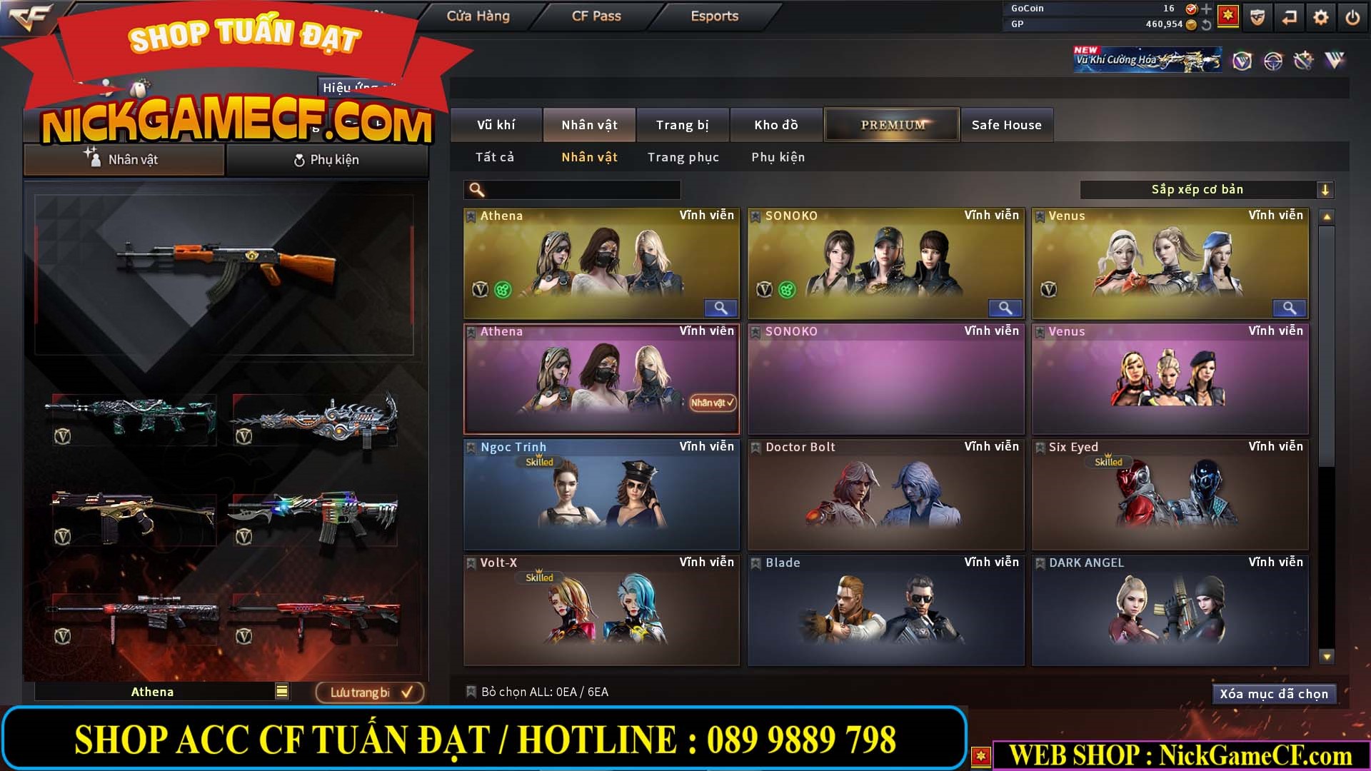 MÃ CF14080 - GIÁ : 3M8 - TANK - AI MODE - ZOM THỦ - 32 VIP + 500 GO LÊN VIP4