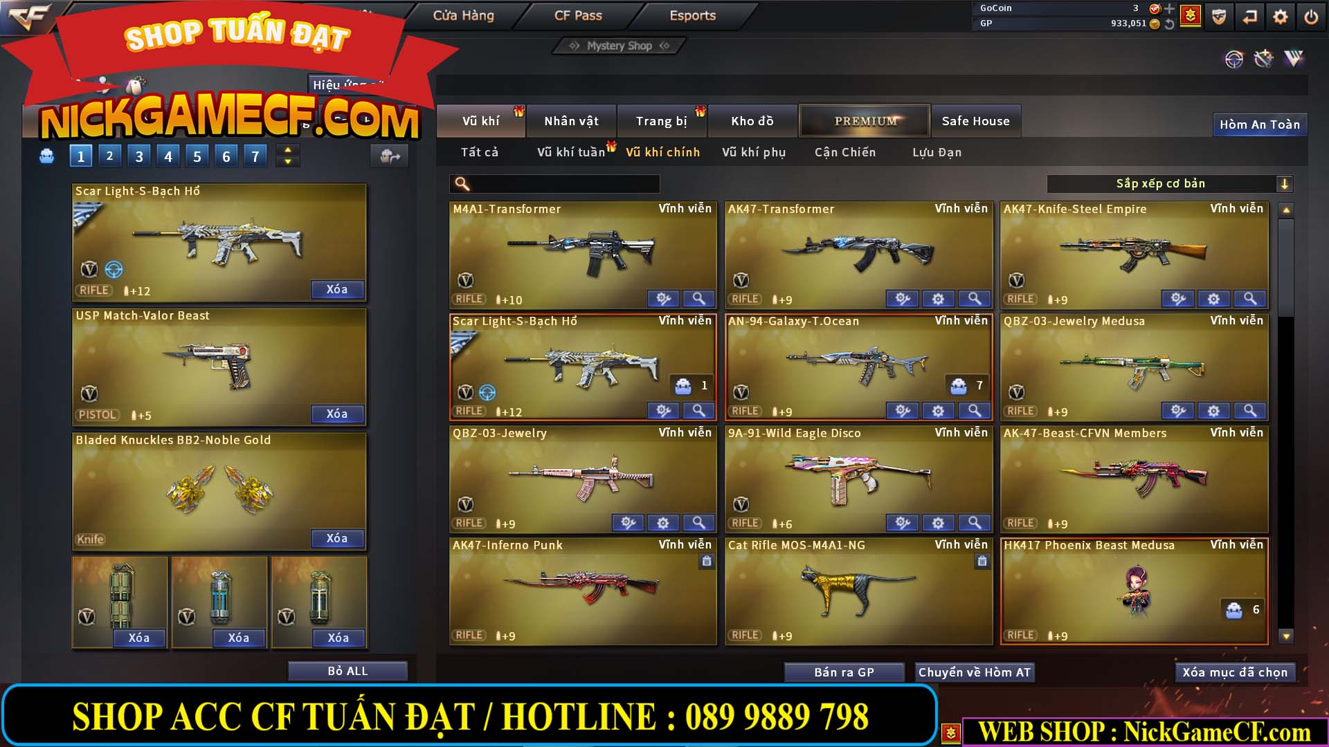 MÃ CF14081 - GIÁ : 4999K - CHIẾN C4 ĐẸP - AI XINH - 34 VIP - VIP6