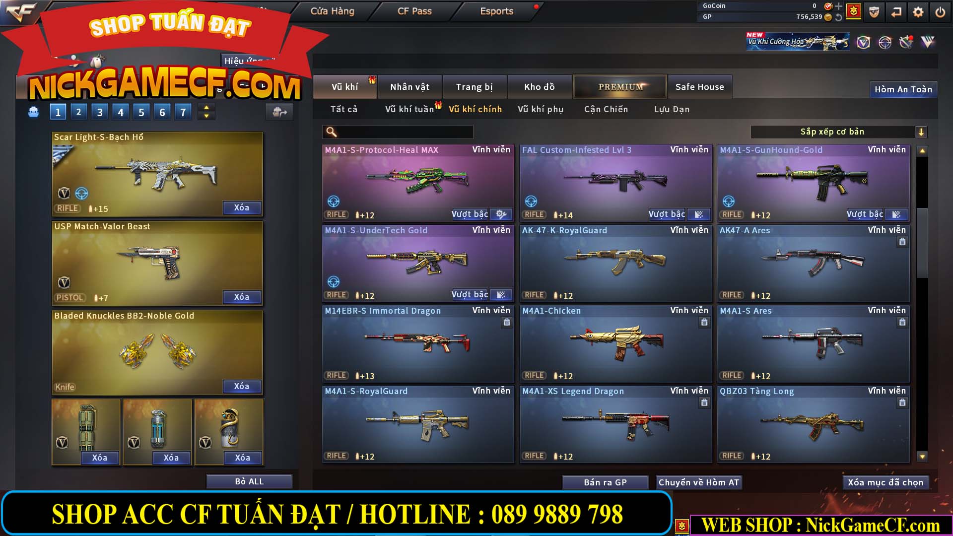 MÃ CF14081 - GIÁ : 4999K - CHIẾN C4 ĐẸP - AI XINH - 34 VIP - VIP6