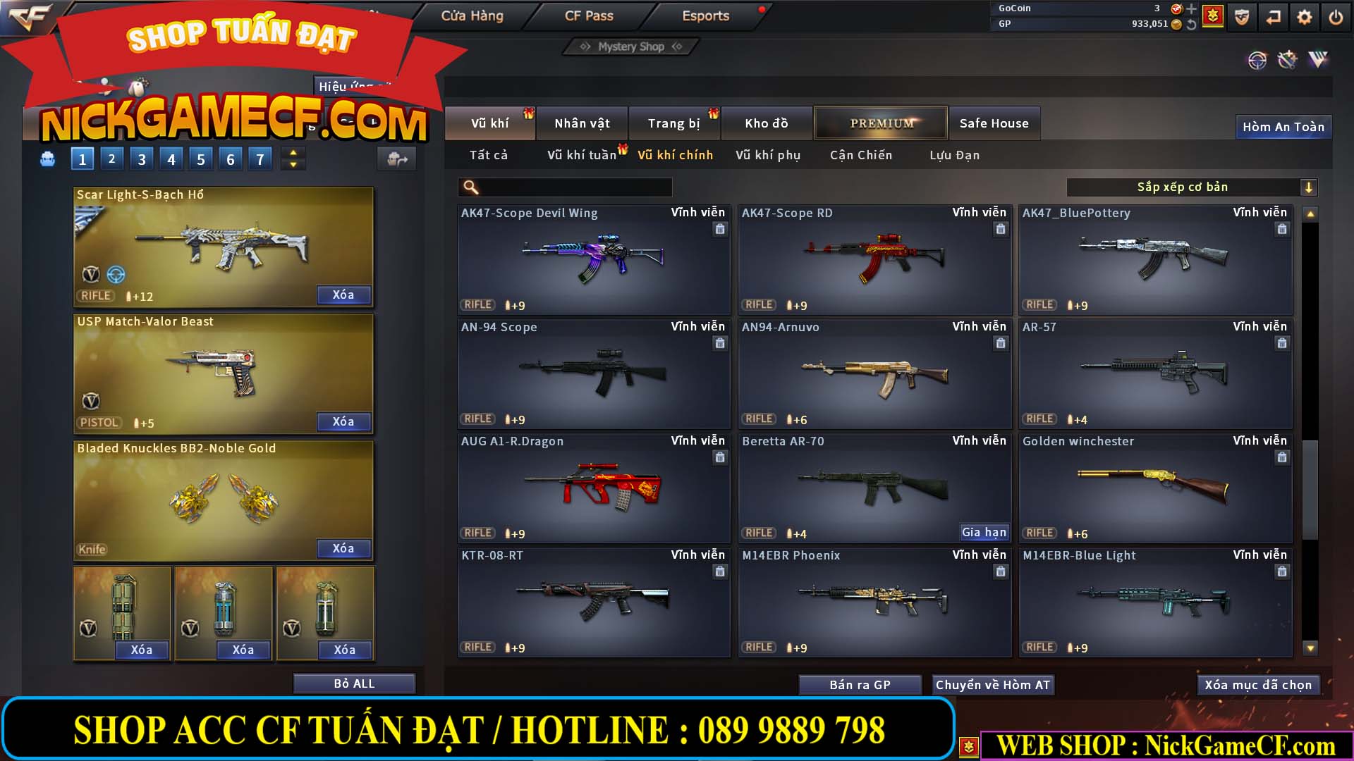 MÃ CF14081 - GIÁ : 4999K - CHIẾN C4 ĐẸP - AI XINH - 34 VIP - VIP6
