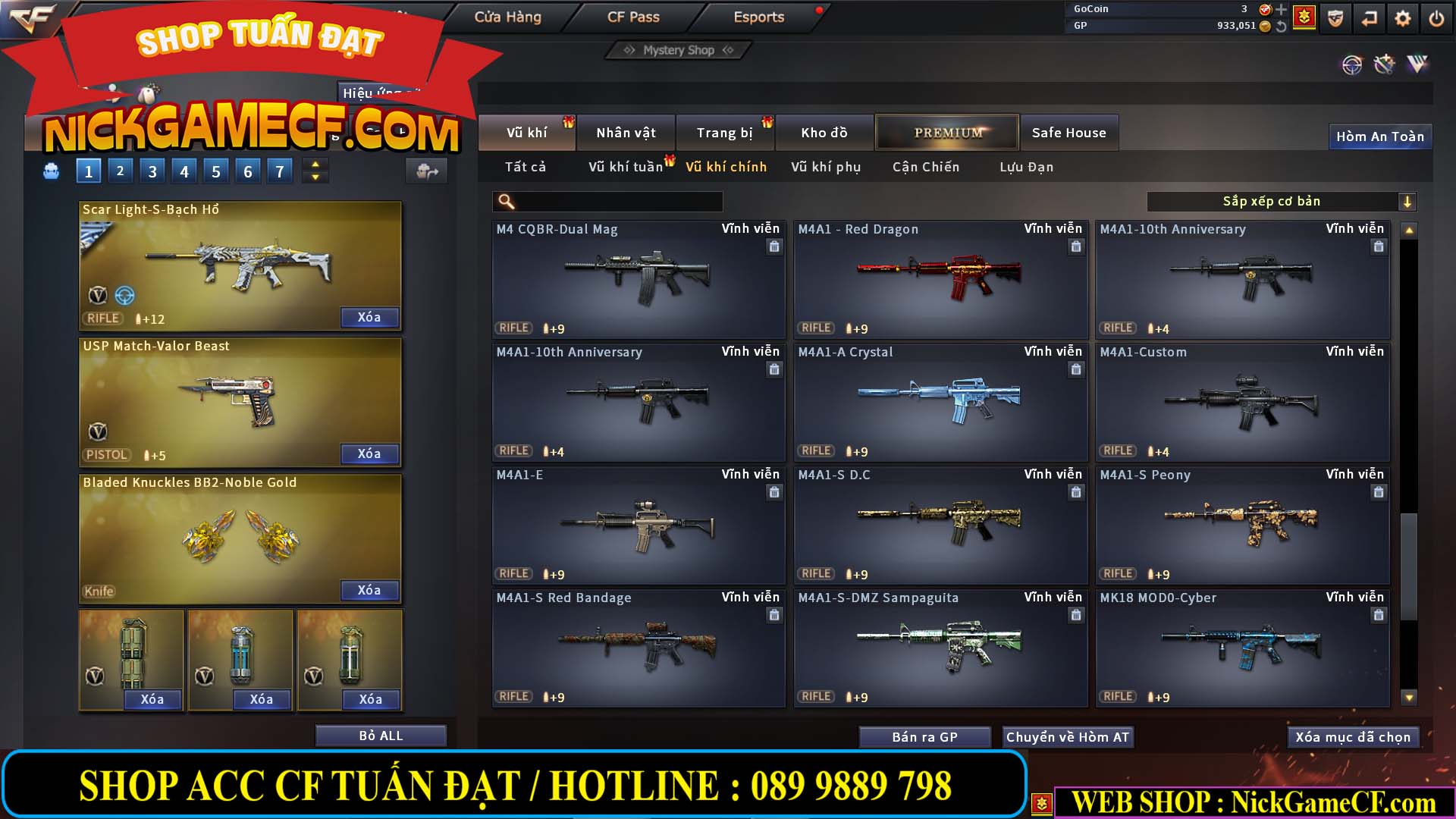 MÃ CF14081 - GIÁ : 4999K - CHIẾN C4 ĐẸP - AI XINH - 34 VIP - VIP6