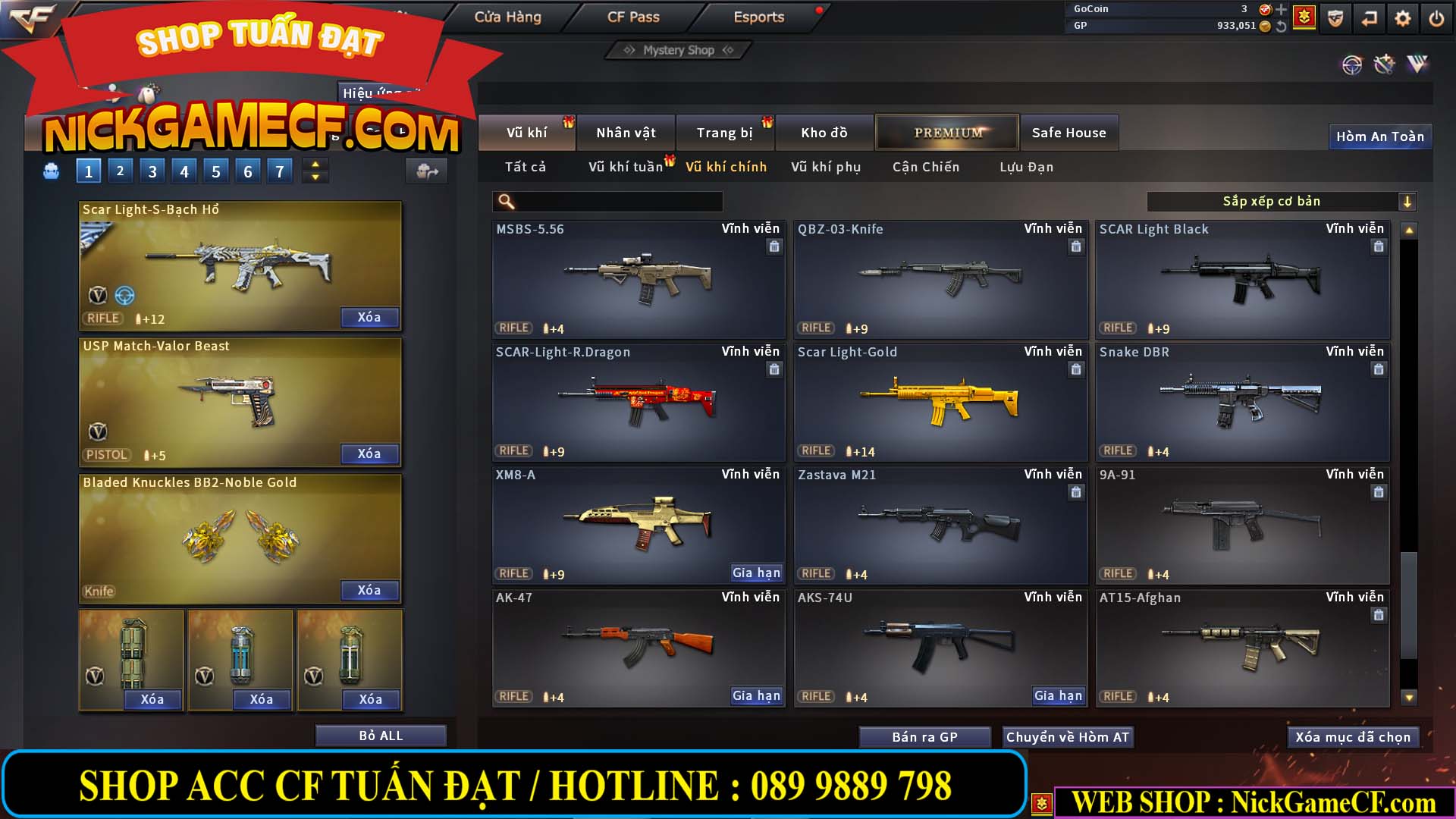 MÃ CF14081 - GIÁ : 4999K - CHIẾN C4 ĐẸP - AI XINH - 34 VIP - VIP6