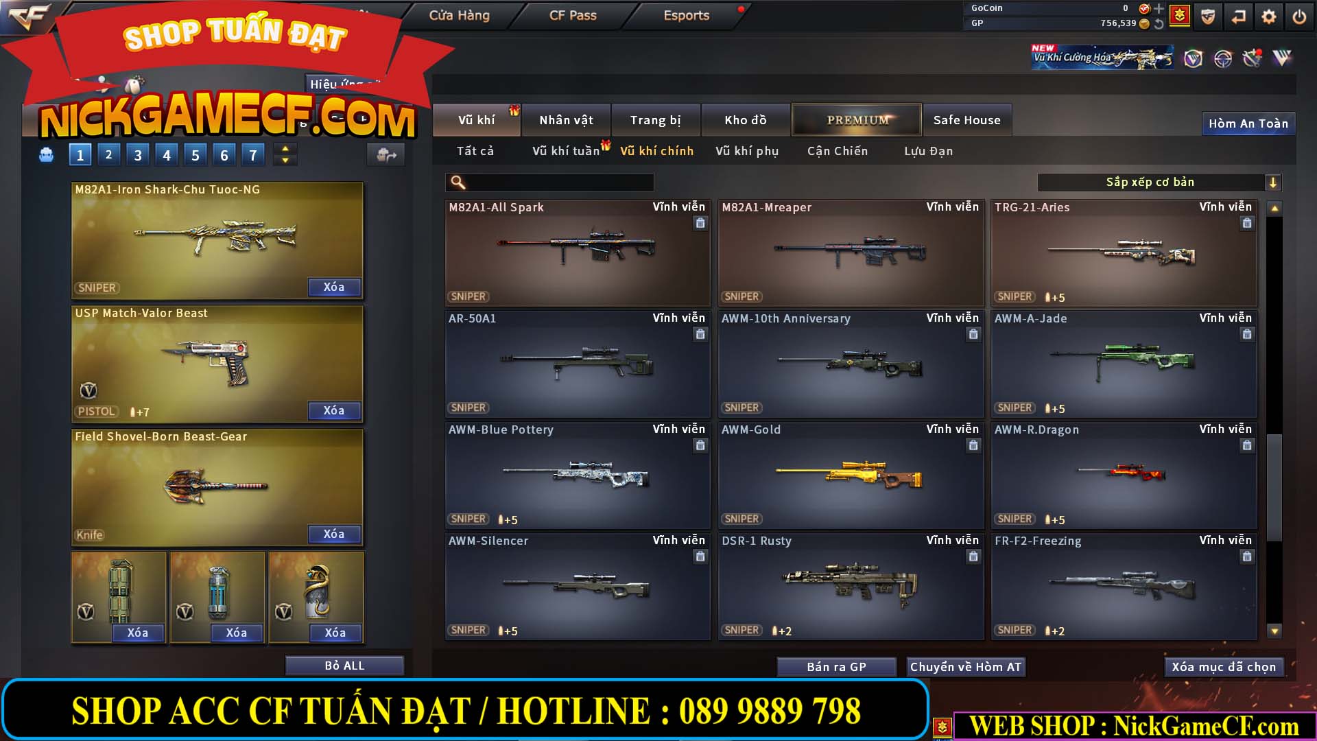 MÃ CF14081 - GIÁ : 4999K - CHIẾN C4 ĐẸP - AI XINH - 34 VIP - VIP6