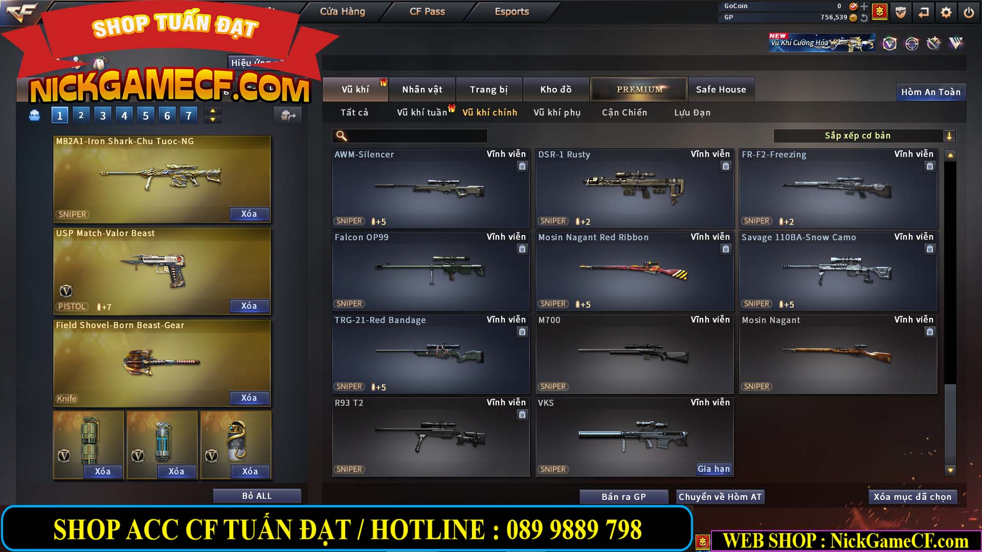 MÃ CF14081 - GIÁ : 4999K - CHIẾN C4 ĐẸP - AI XINH - 34 VIP - VIP6