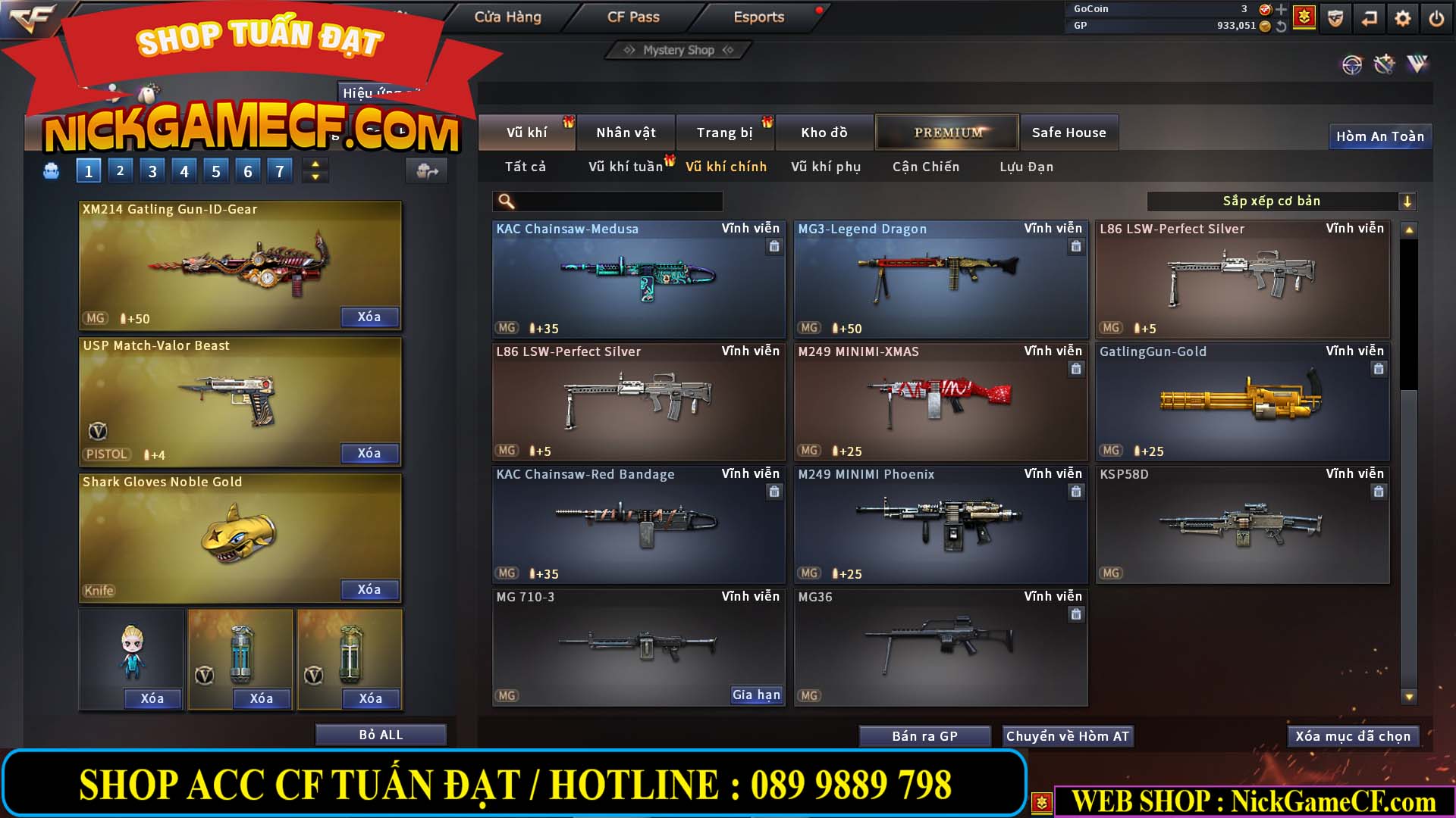 MÃ CF14081 - GIÁ : 4999K - CHIẾN C4 ĐẸP - AI XINH - 34 VIP - VIP6
