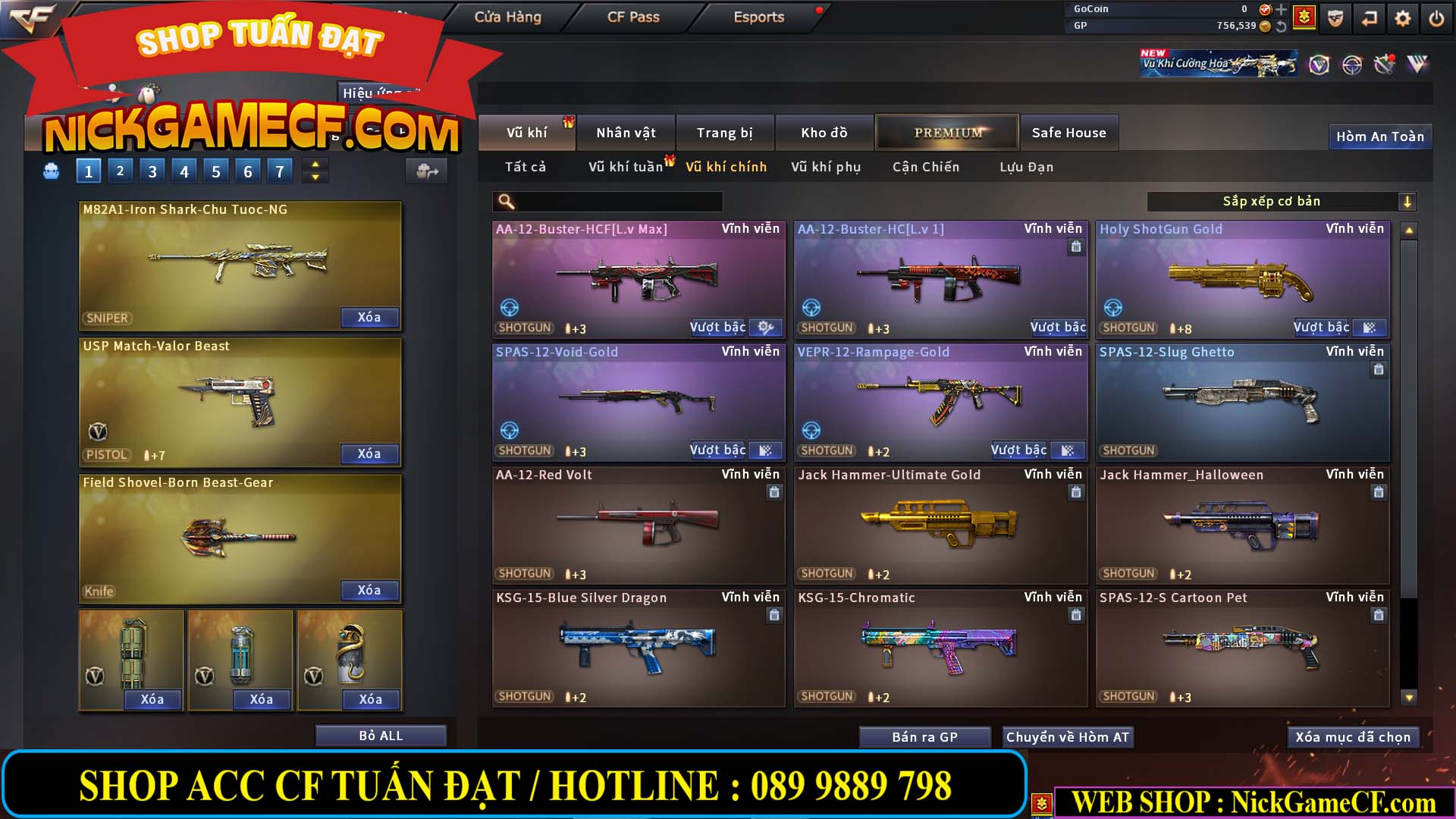 MÃ CF14081 - GIÁ : 4999K - CHIẾN C4 ĐẸP - AI XINH - 34 VIP - VIP6