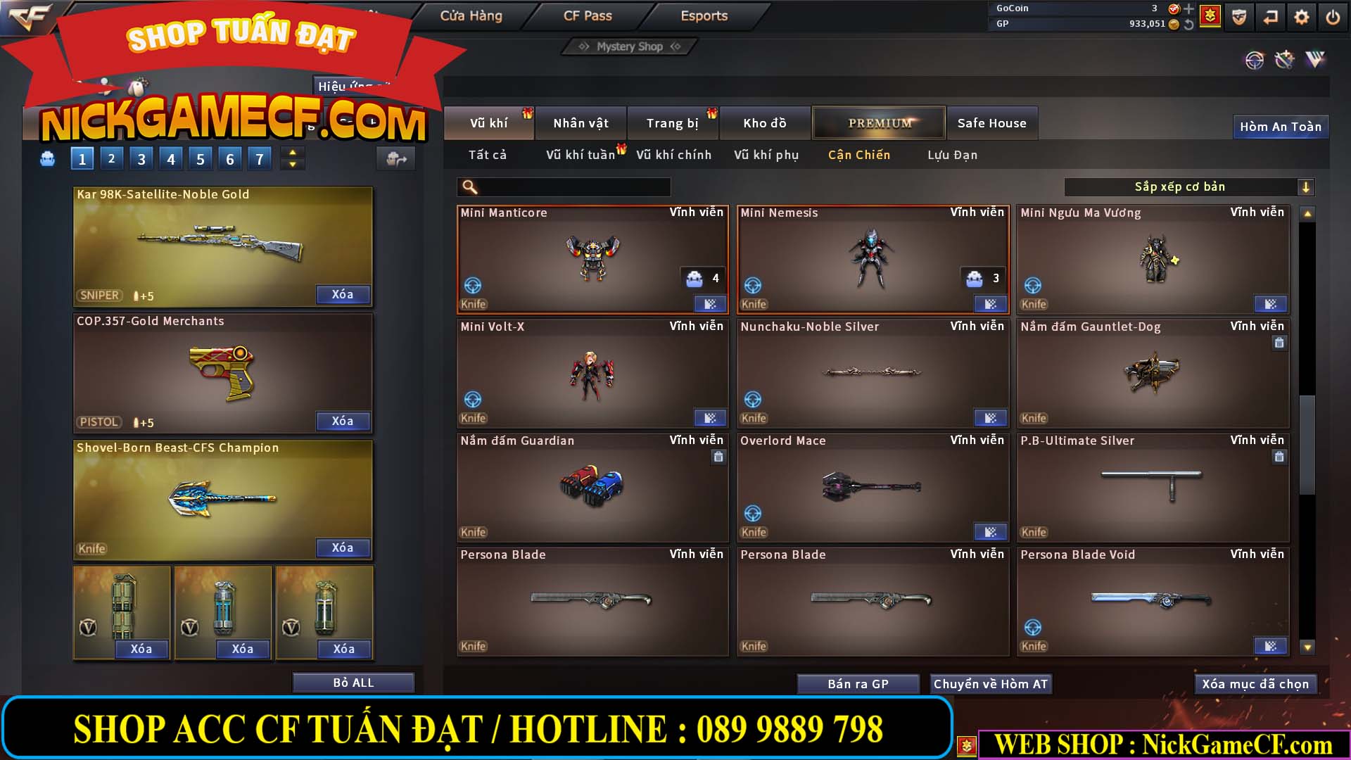 MÃ CF14081 - GIÁ : 4999K - CHIẾN C4 ĐẸP - AI XINH - 34 VIP - VIP6