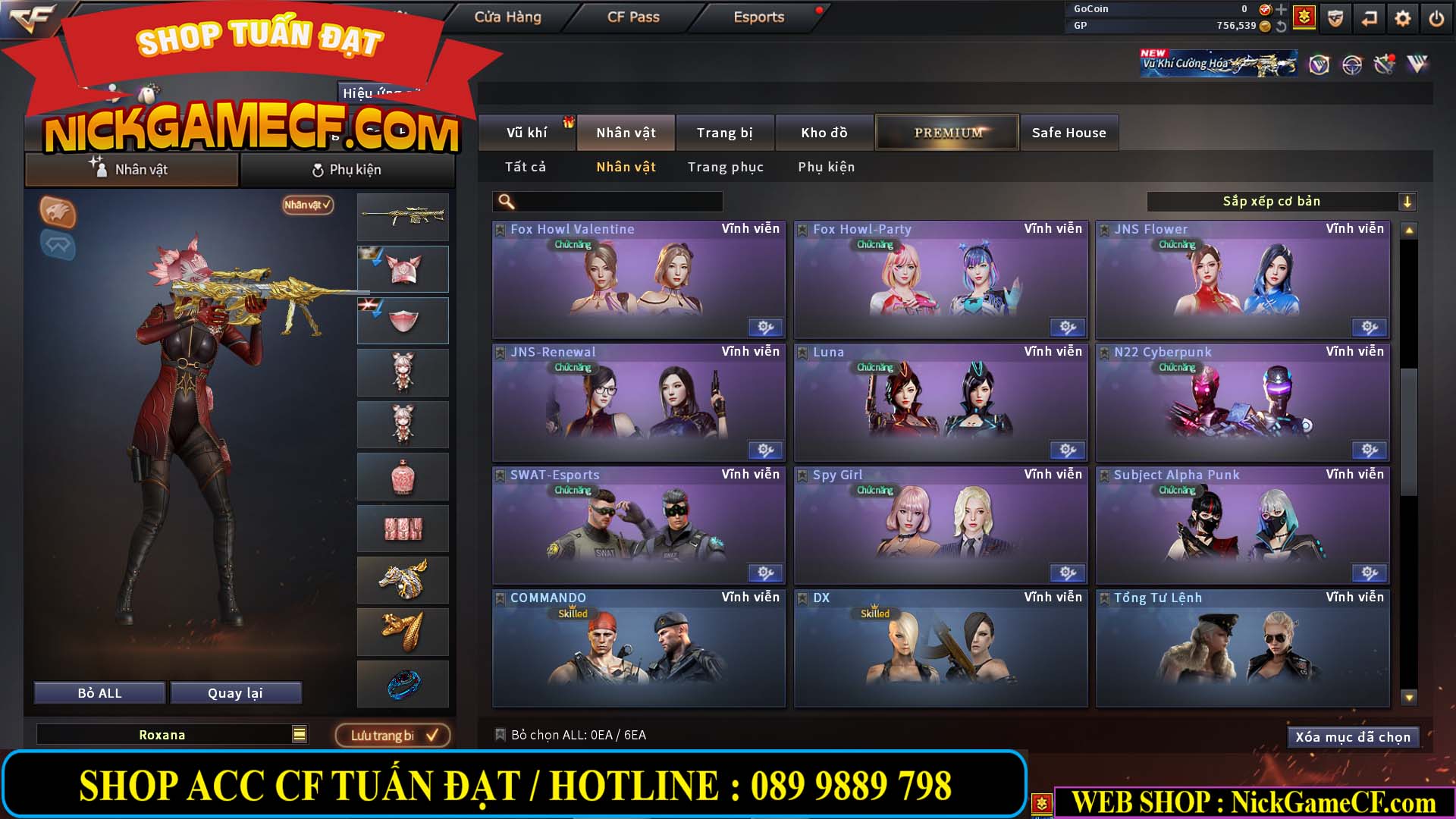 MÃ CF14081 - GIÁ : 4999K - CHIẾN C4 ĐẸP - AI XINH - 34 VIP - VIP6