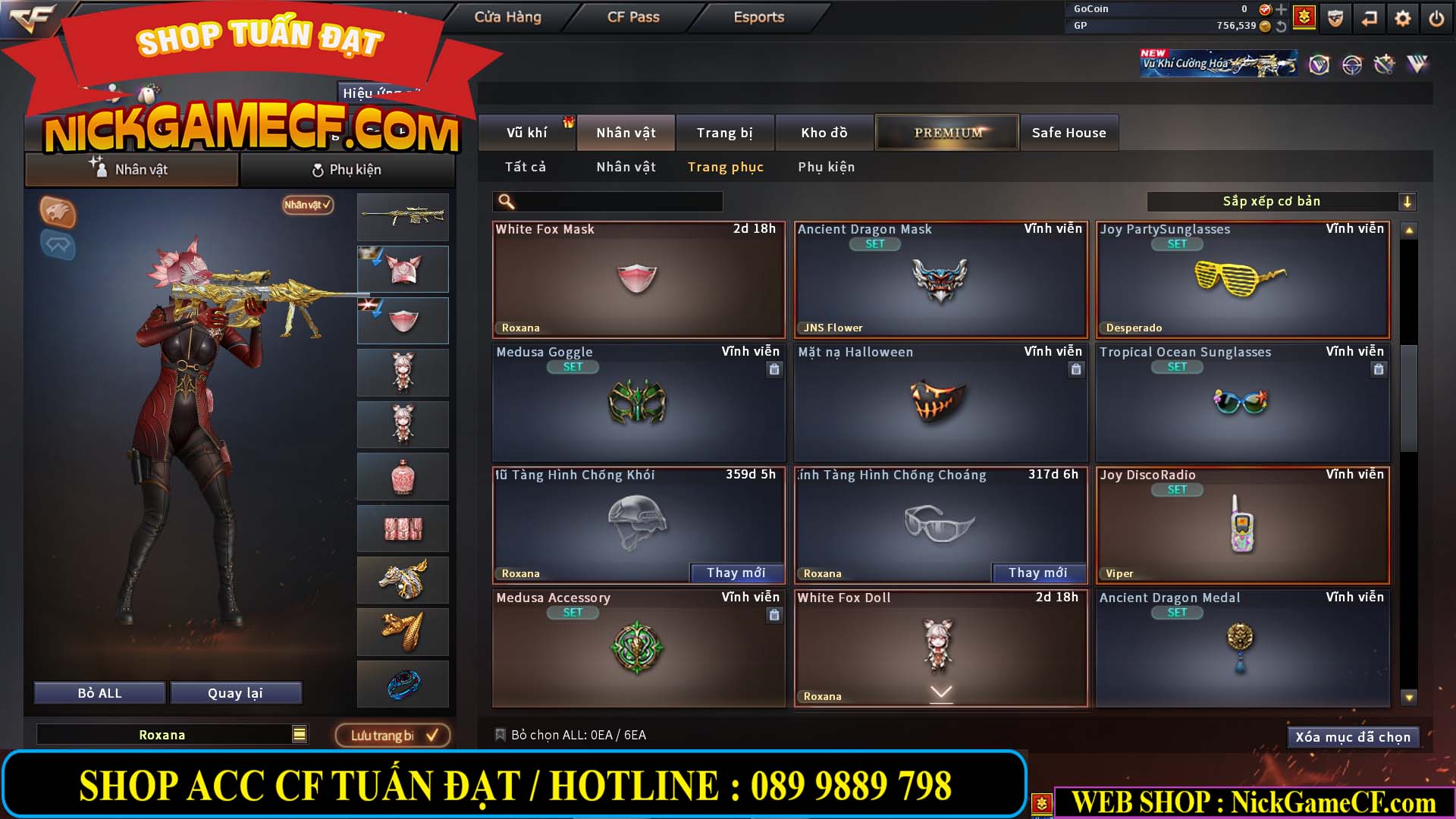 MÃ CF14081 - GIÁ : 4999K - CHIẾN C4 ĐẸP - AI XINH - 34 VIP - VIP6