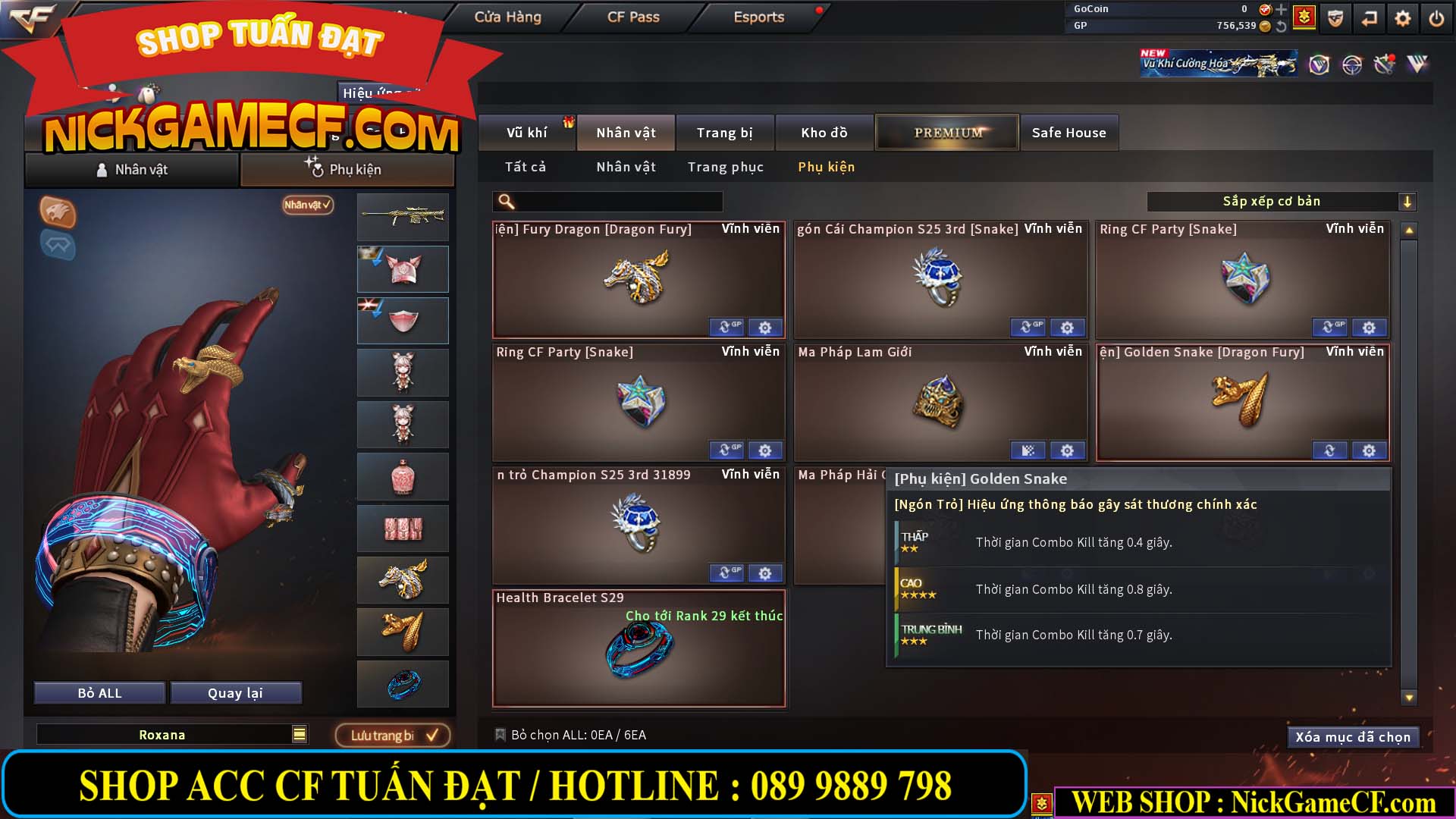 MÃ CF14081 - GIÁ : 4999K - CHIẾN C4 ĐẸP - AI XINH - 34 VIP - VIP6