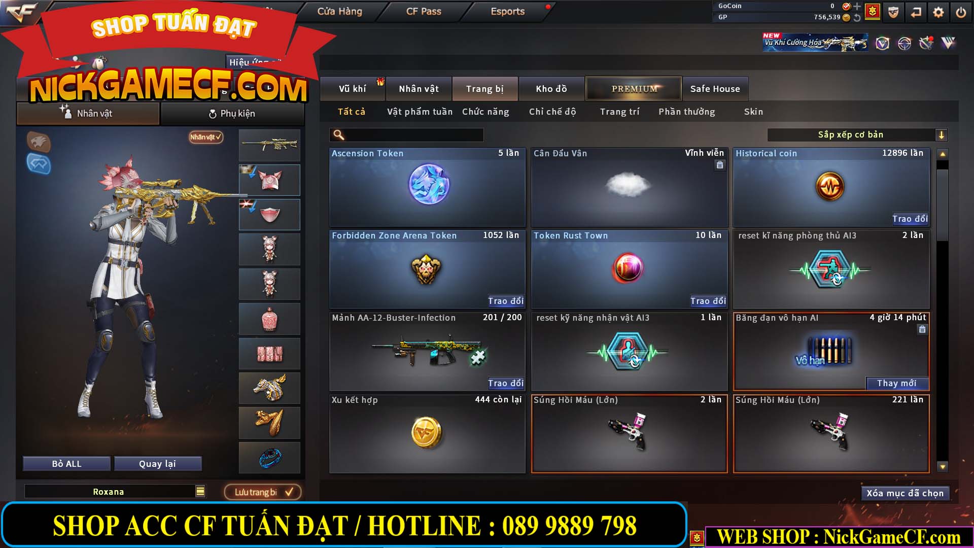 MÃ CF14081 - GIÁ : 4999K - CHIẾN C4 ĐẸP - AI XINH - 34 VIP - VIP6