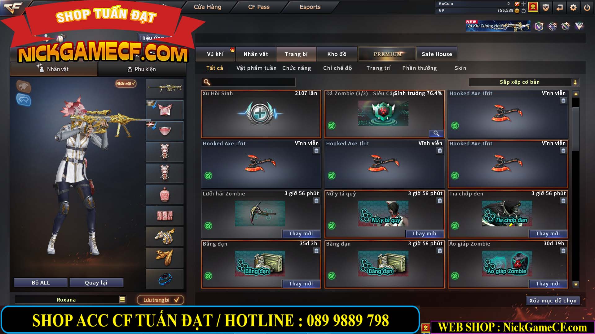 MÃ CF14081 - GIÁ : 4999K - CHIẾN C4 ĐẸP - AI XINH - 34 VIP - VIP6
