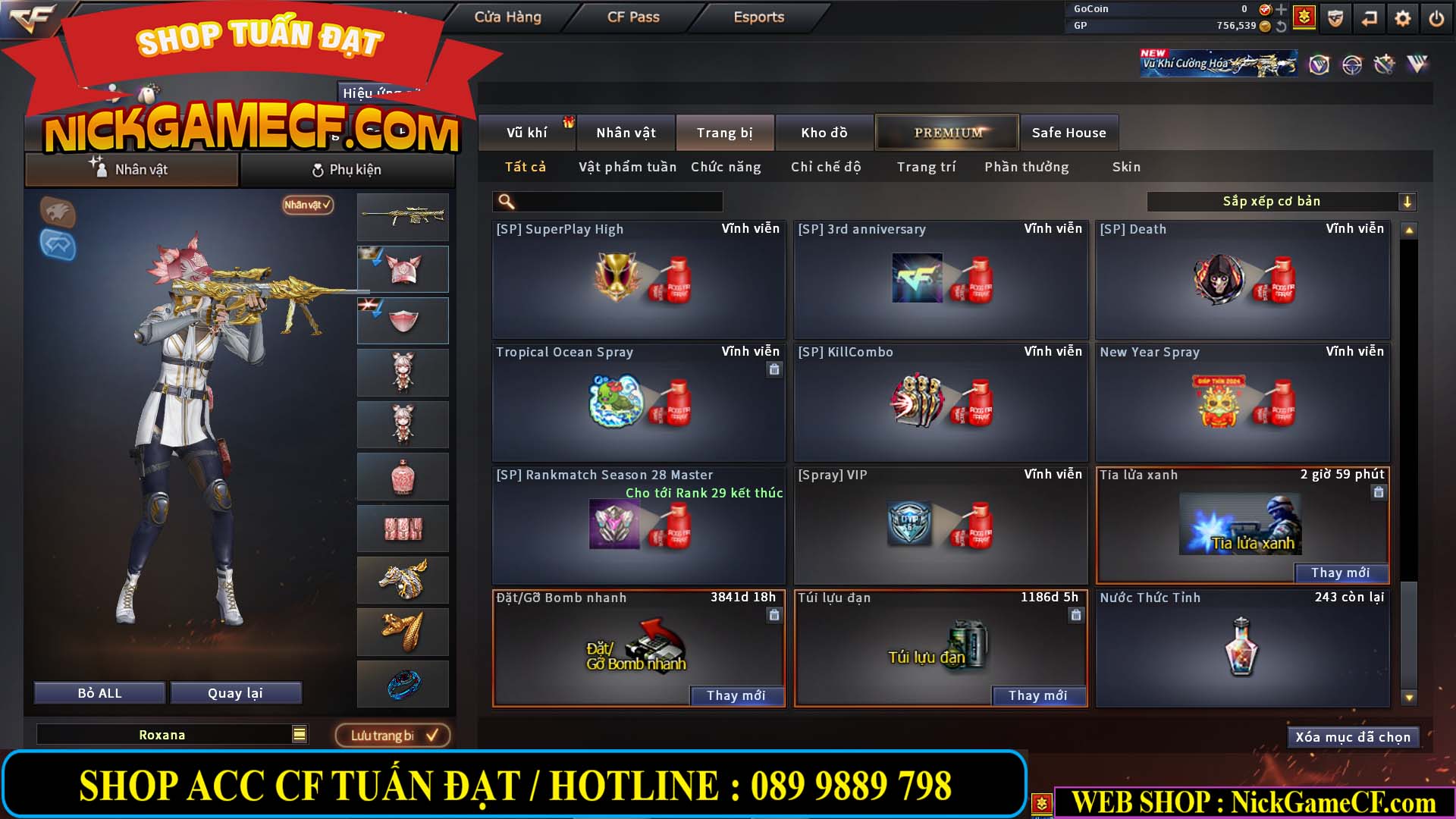 MÃ CF14081 - GIÁ : 4999K - CHIẾN C4 ĐẸP - AI XINH - 34 VIP - VIP6