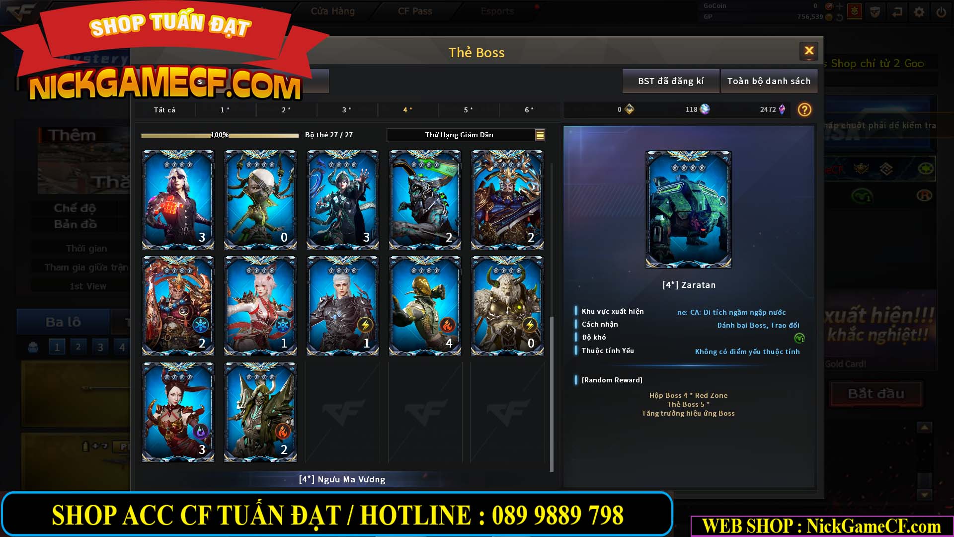 MÃ CF14081 - GIÁ : 4999K - CHIẾN C4 ĐẸP - AI XINH - 34 VIP - VIP6