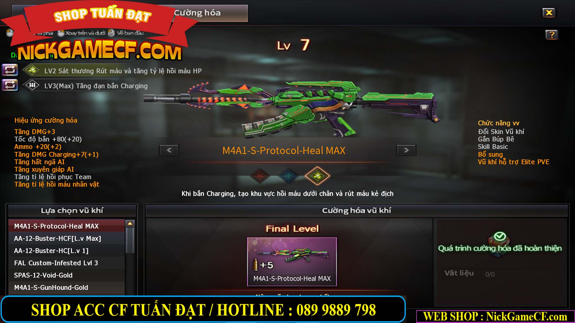 MÃ CF14081 - GIÁ : 4999K - CHIẾN C4 ĐẸP - AI XINH - 34 VIP - VIP6