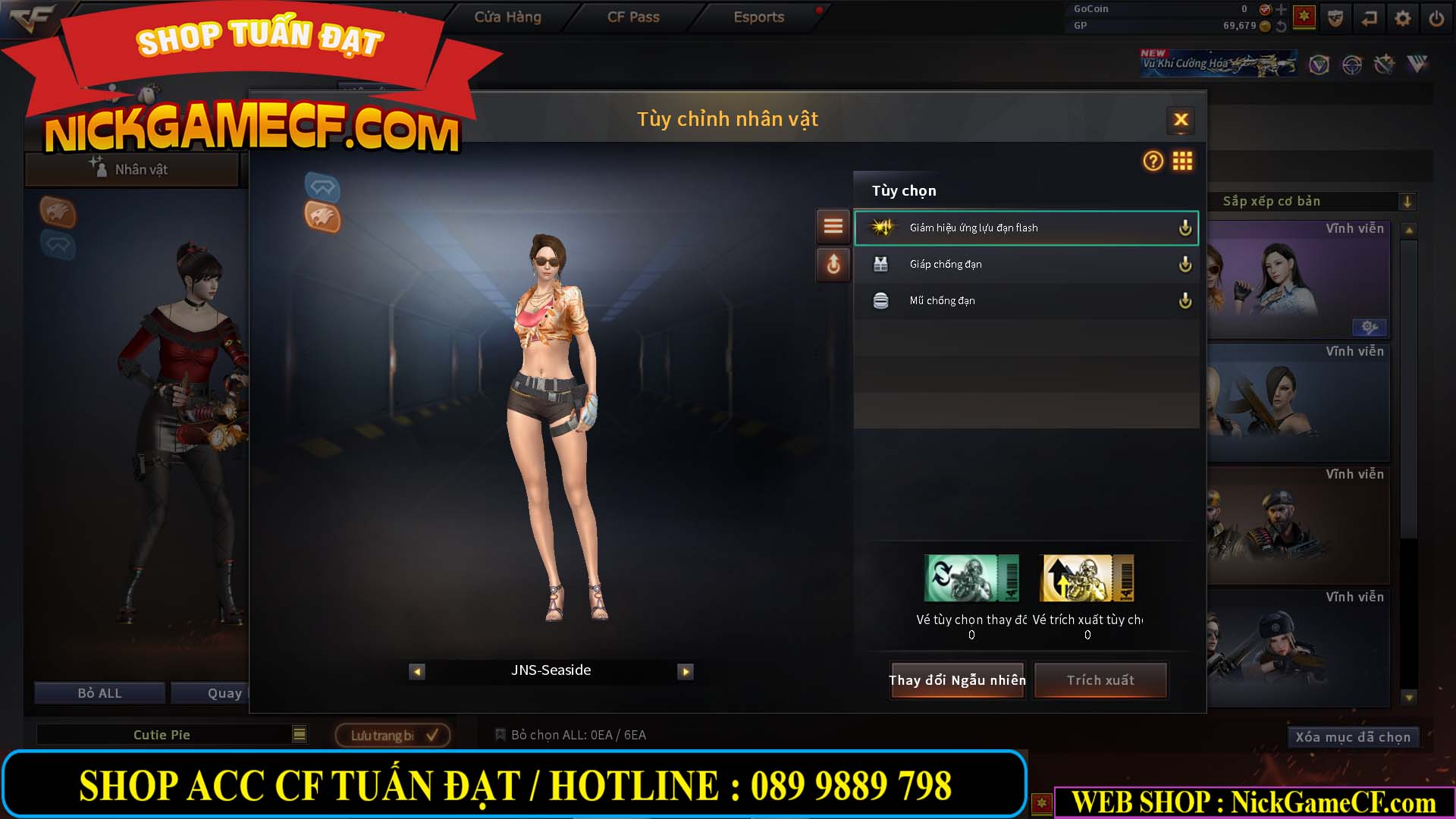 MÃ CF14107 - GIÁ : 3650K - CHIẾN FULL ZOM NHỎ XINH - GẦN VIP4