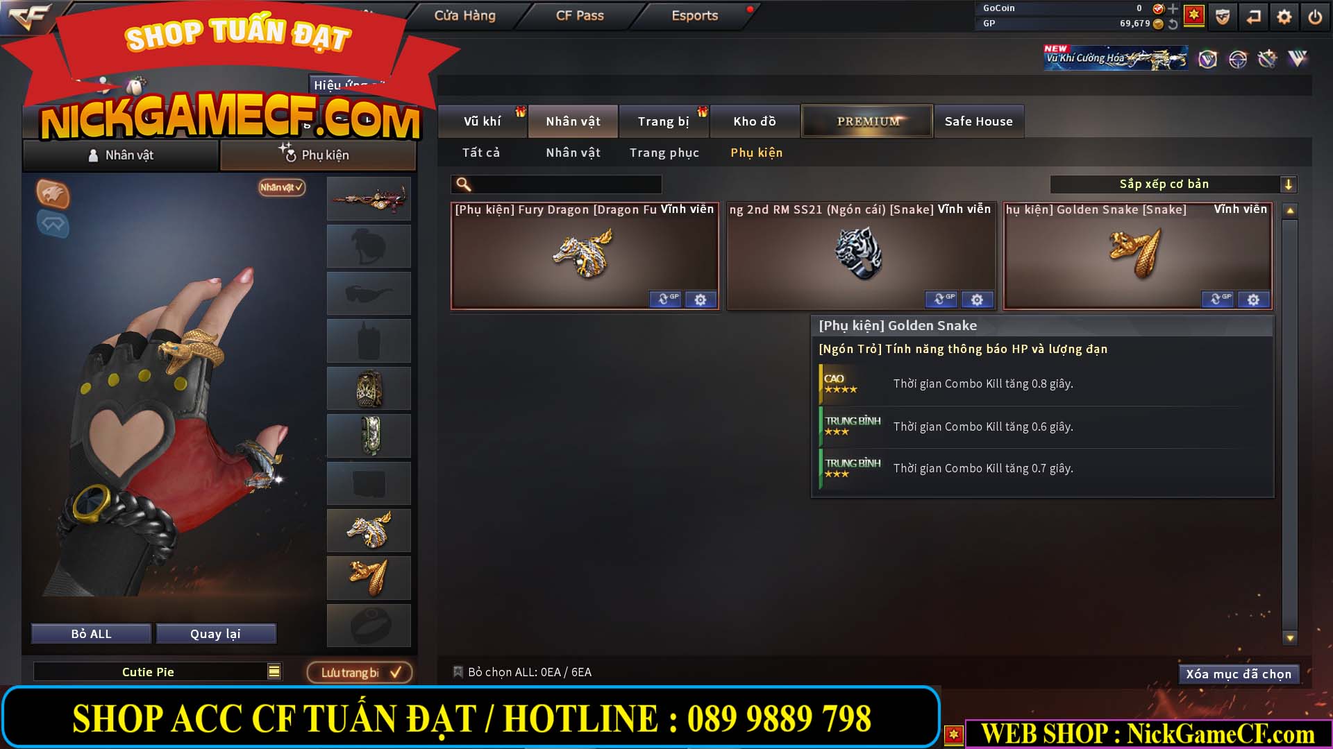MÃ CF14107 - GIÁ : 3650K - CHIẾN FULL ZOM NHỎ XINH - GẦN VIP4