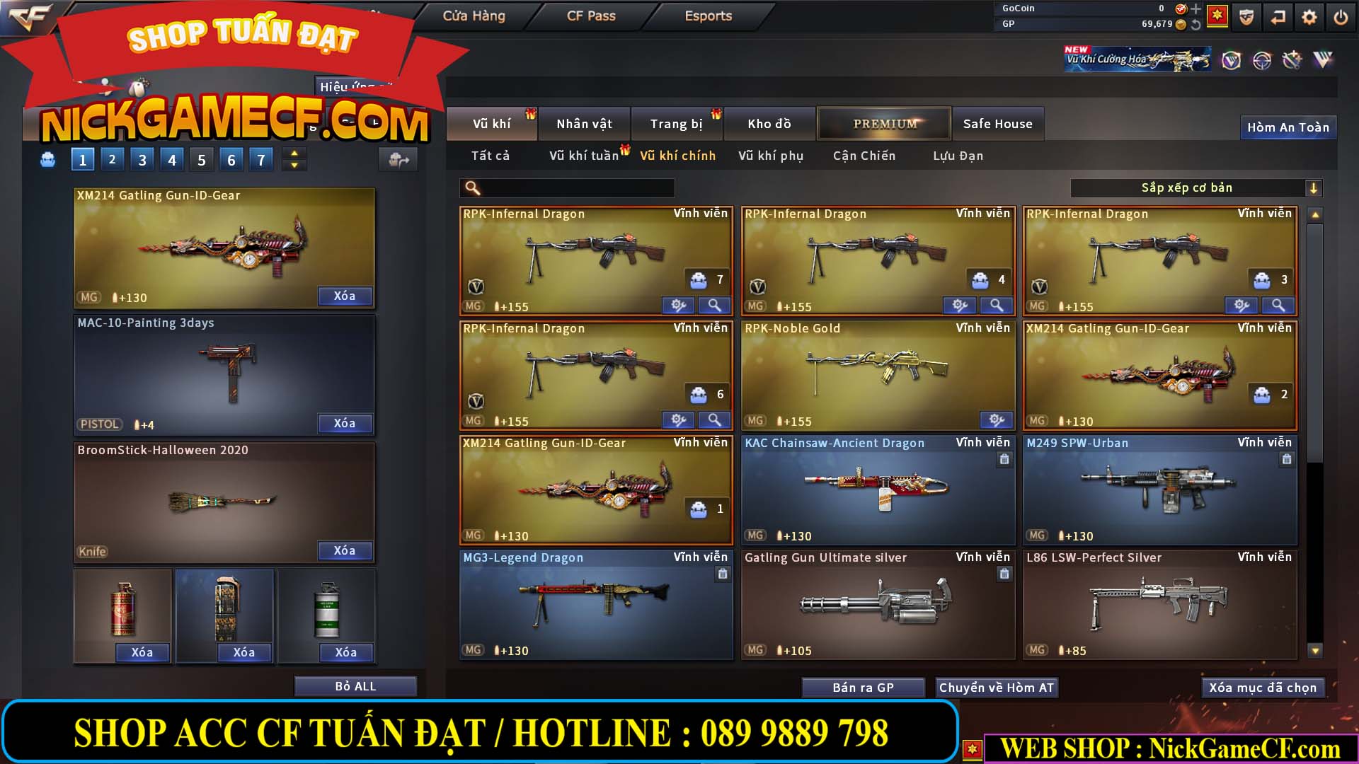 MÃ CF14107 - GIÁ : 3650K - CHIẾN FULL ZOM NHỎ XINH - GẦN VIP4