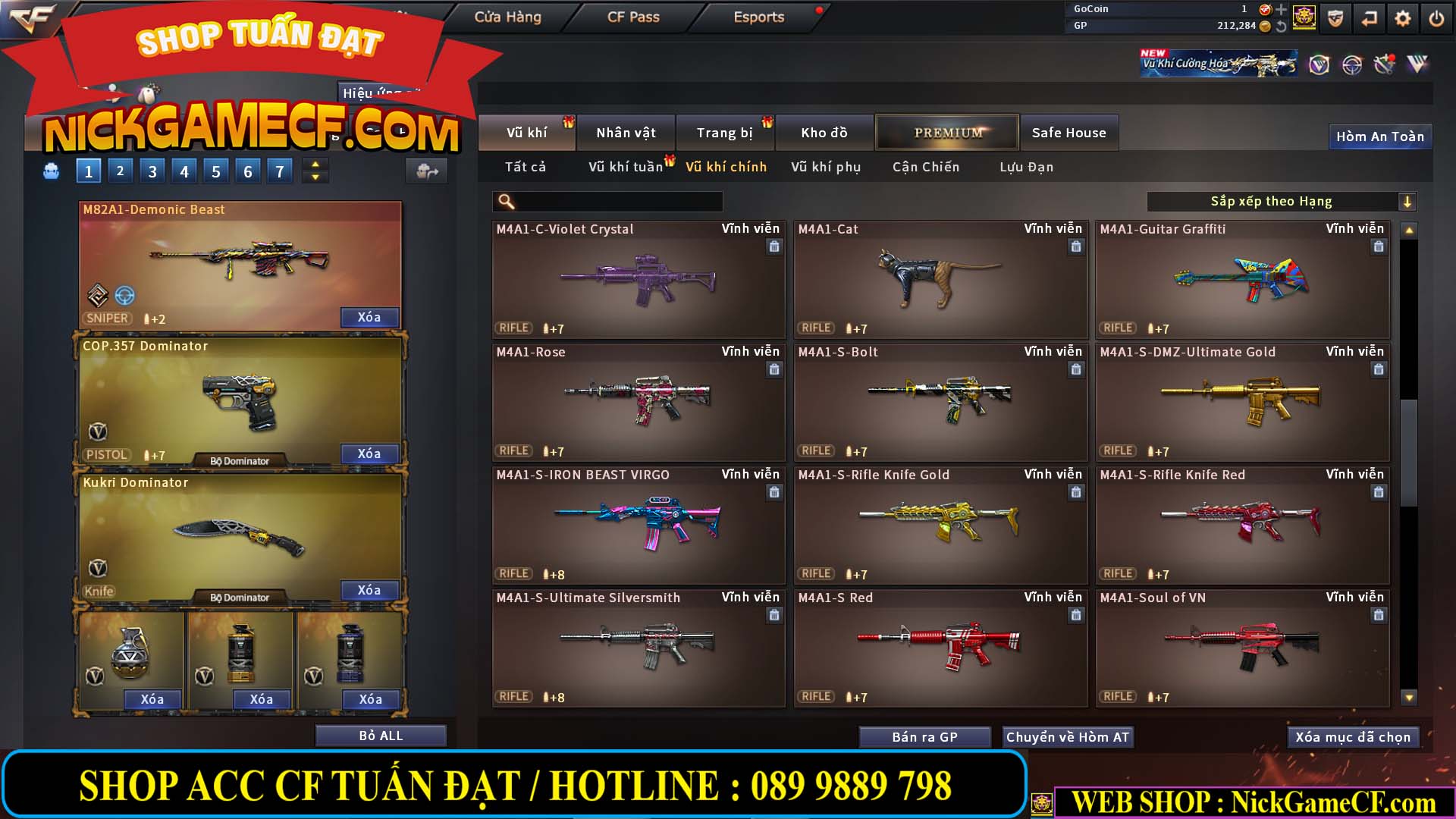 MÃ CF14112 - GIÁ : 5M2 - CHUYÊN TÙM LUM - 44 VIP - VIP5