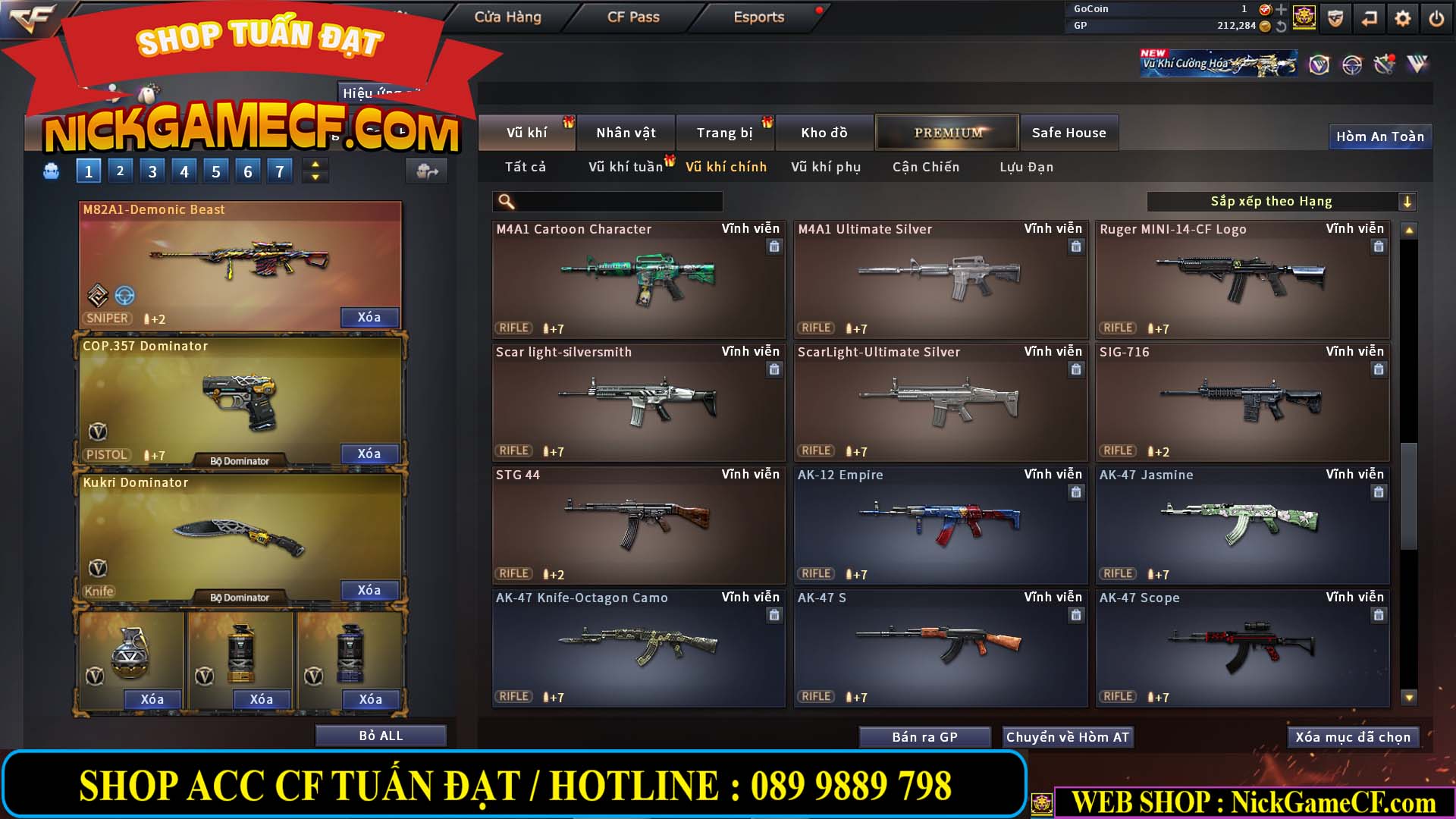 MÃ CF14112 - GIÁ : 5M2 - CHUYÊN TÙM LUM - 44 VIP - VIP5