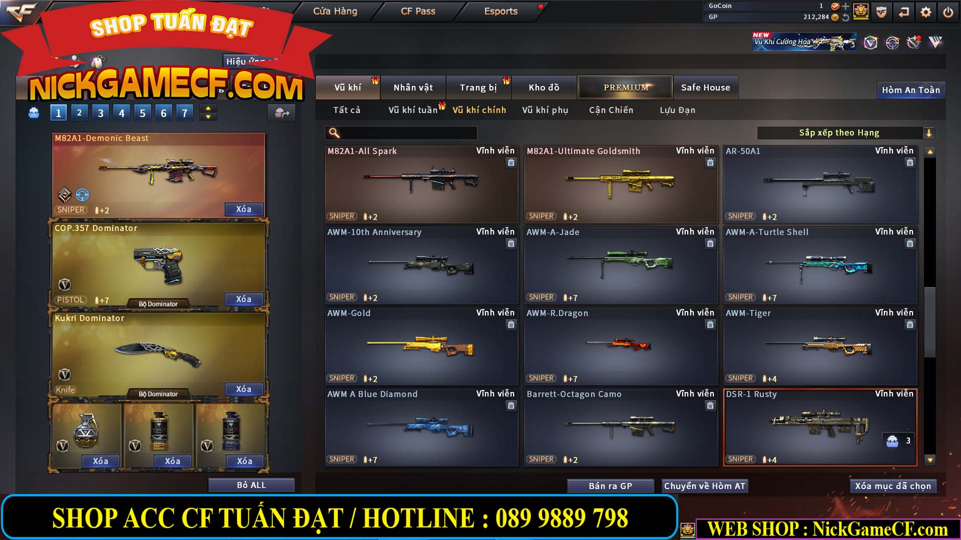 MÃ CF14112 - GIÁ : 5M2 - CHUYÊN TÙM LUM - 44 VIP - VIP5