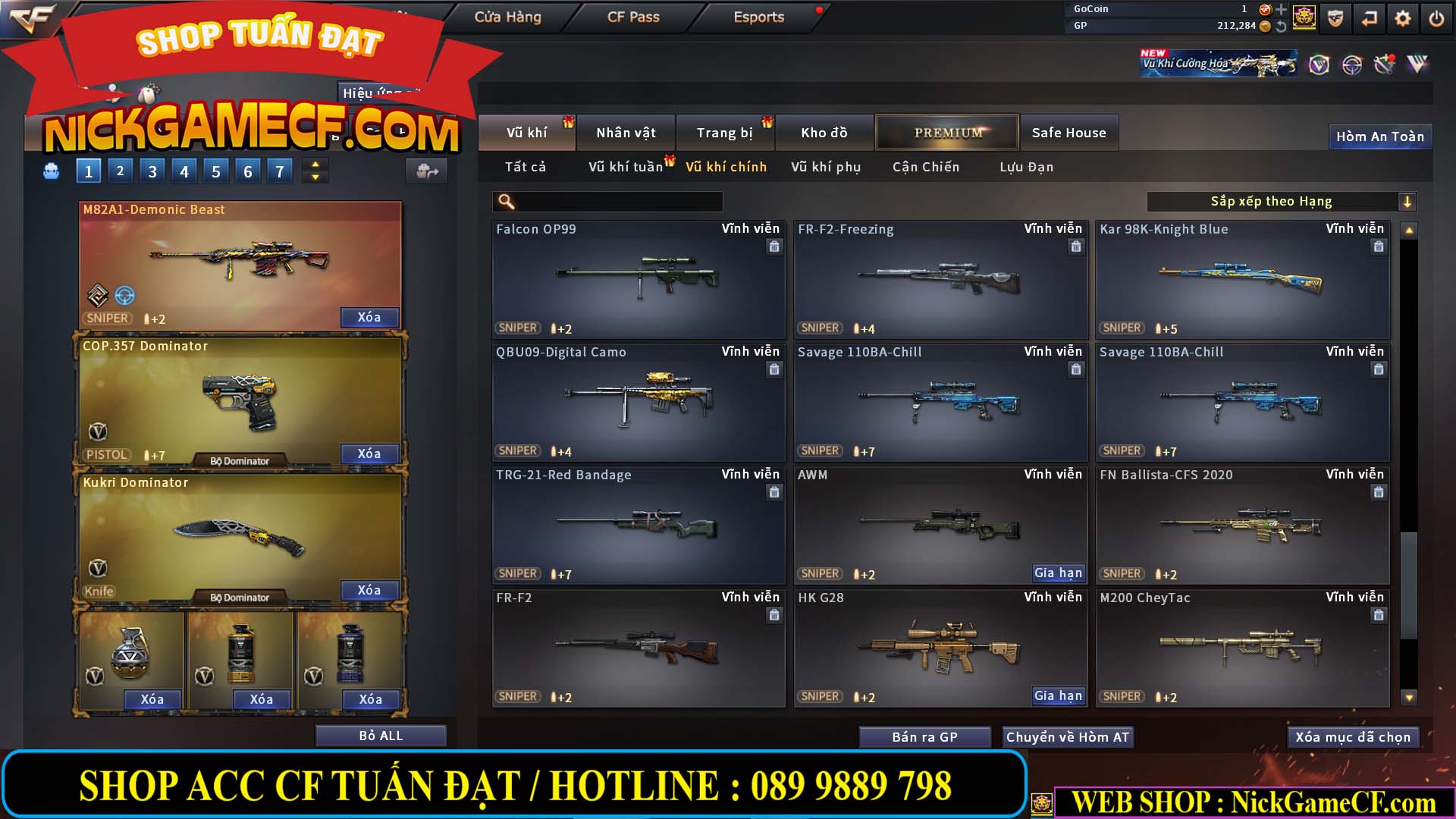 MÃ CF14112 - GIÁ : 5M2 - CHUYÊN TÙM LUM - 44 VIP - VIP5