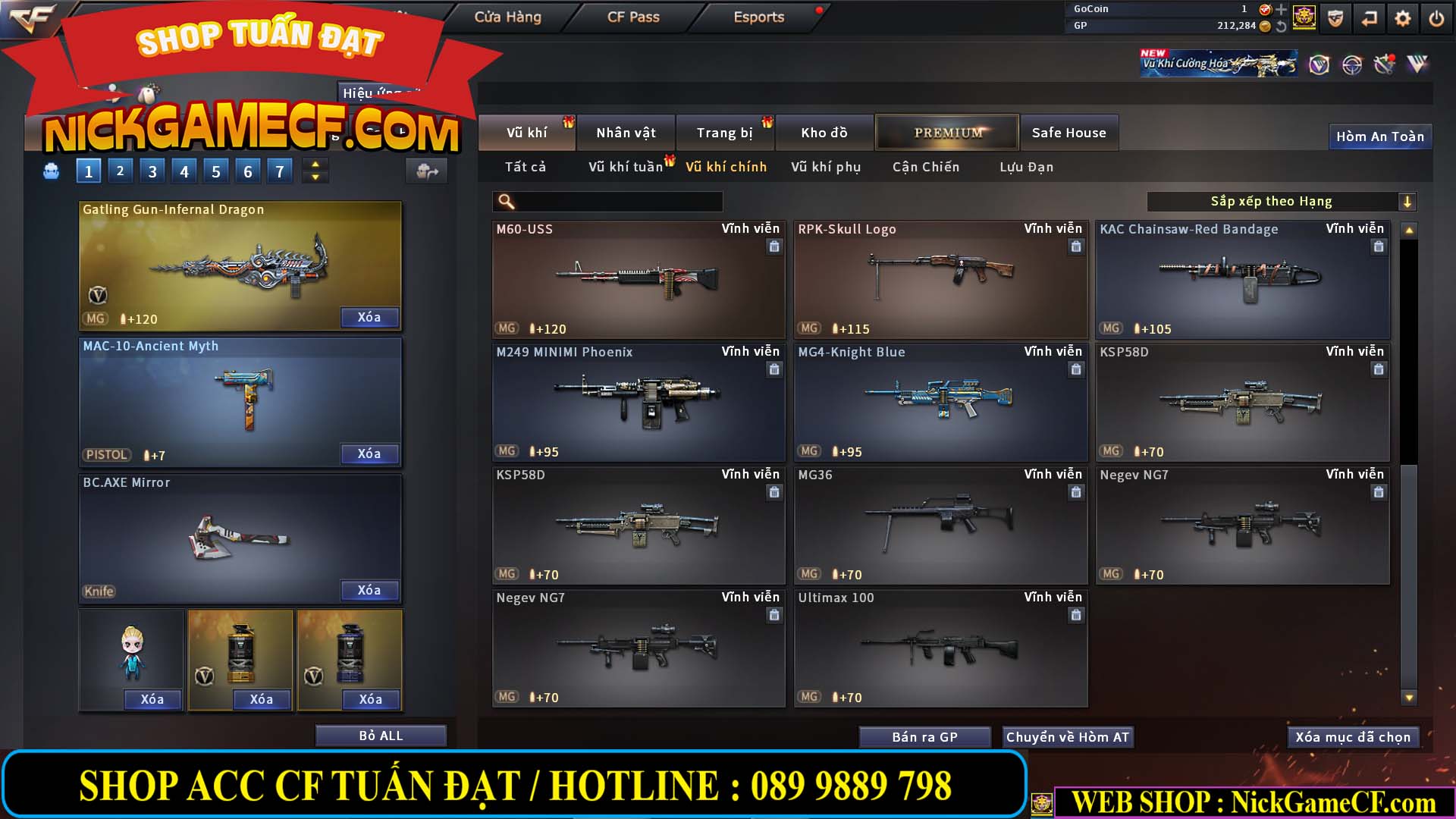 MÃ CF14112 - GIÁ : 5M2 - CHUYÊN TÙM LUM - 44 VIP - VIP5
