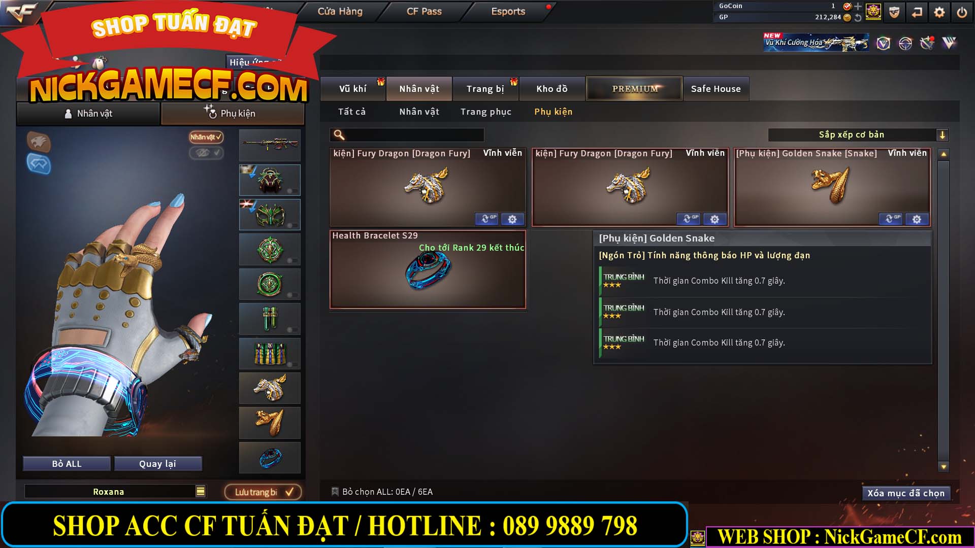 MÃ CF14112 - GIÁ : 5M2 - CHUYÊN TÙM LUM - 44 VIP - VIP5