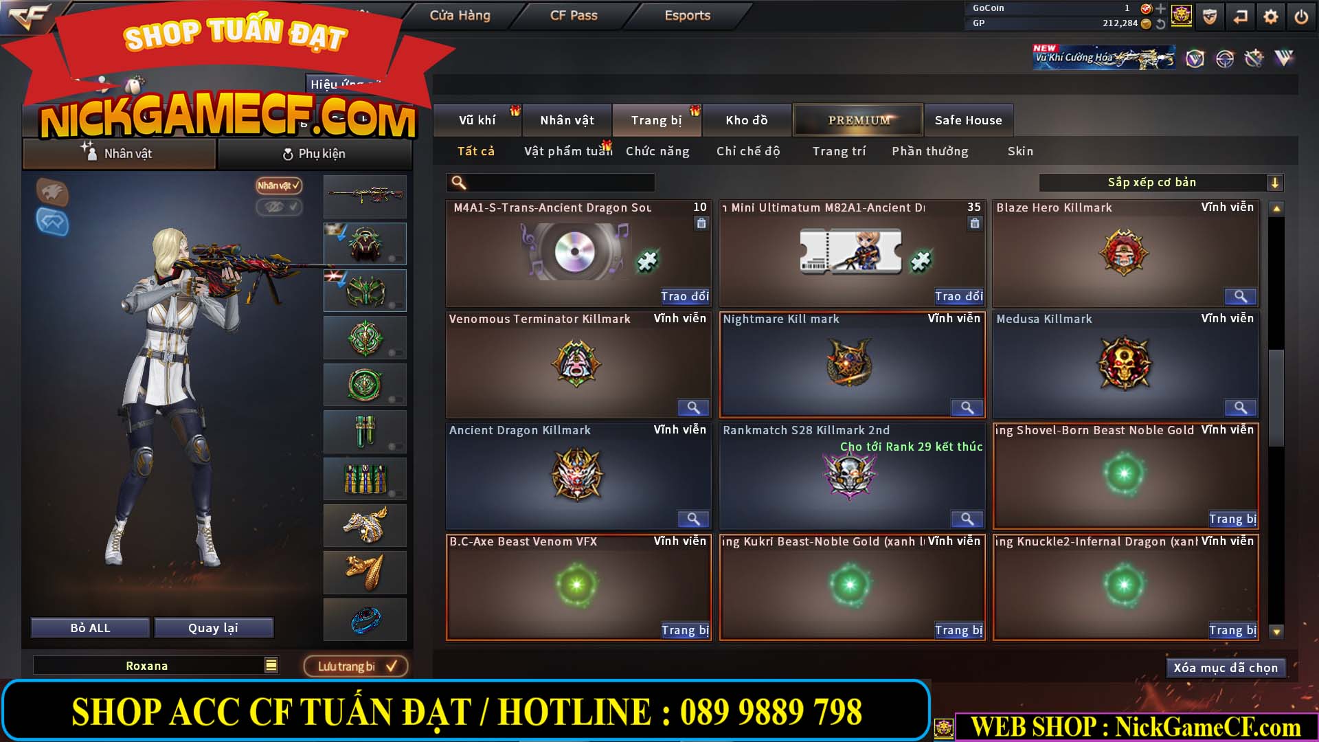 MÃ CF14112 - GIÁ : 5M2 - CHUYÊN TÙM LUM - 44 VIP - VIP5